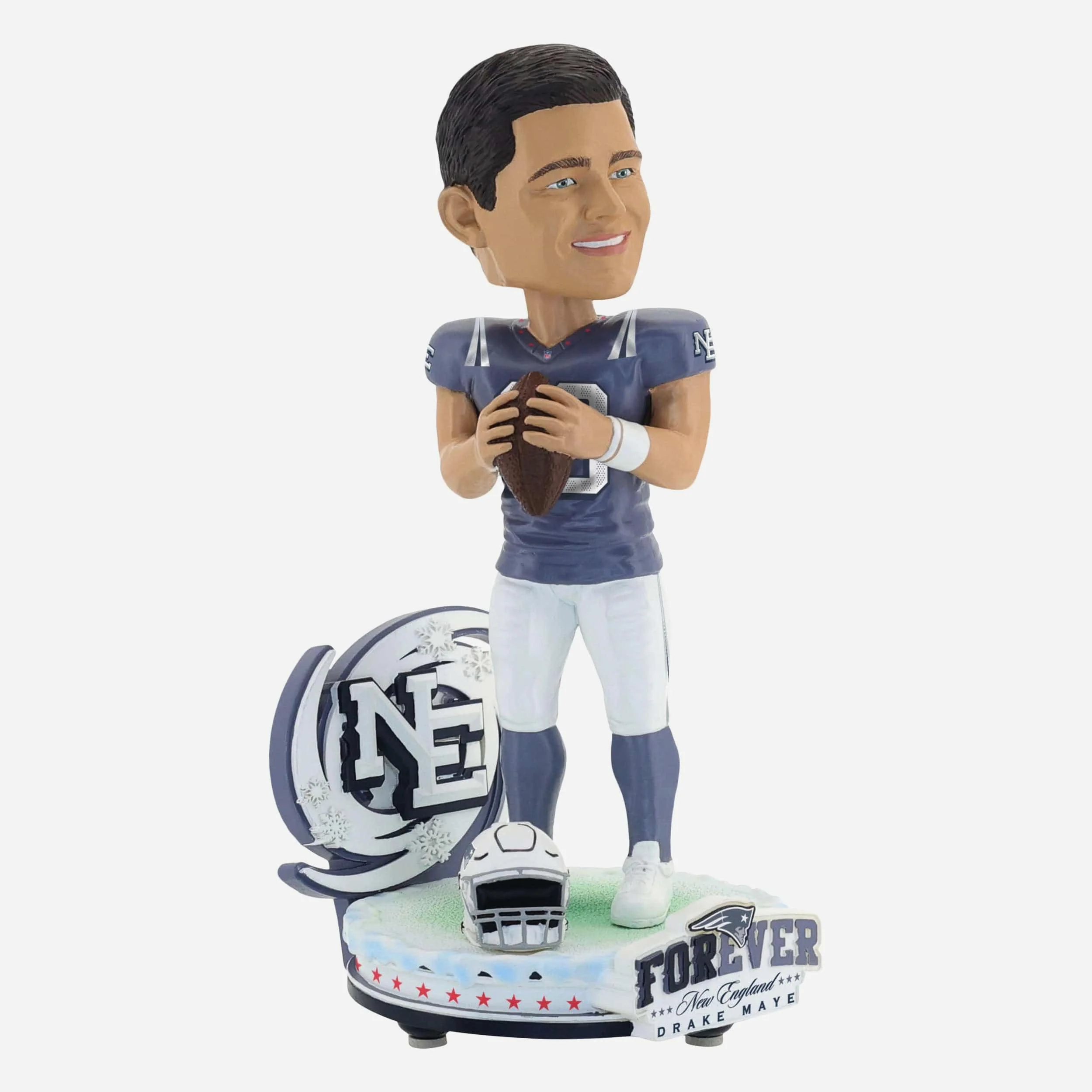 Drake Maye New England Patriots 2025 Week 11 Rivalries Bobblehead - Image 4