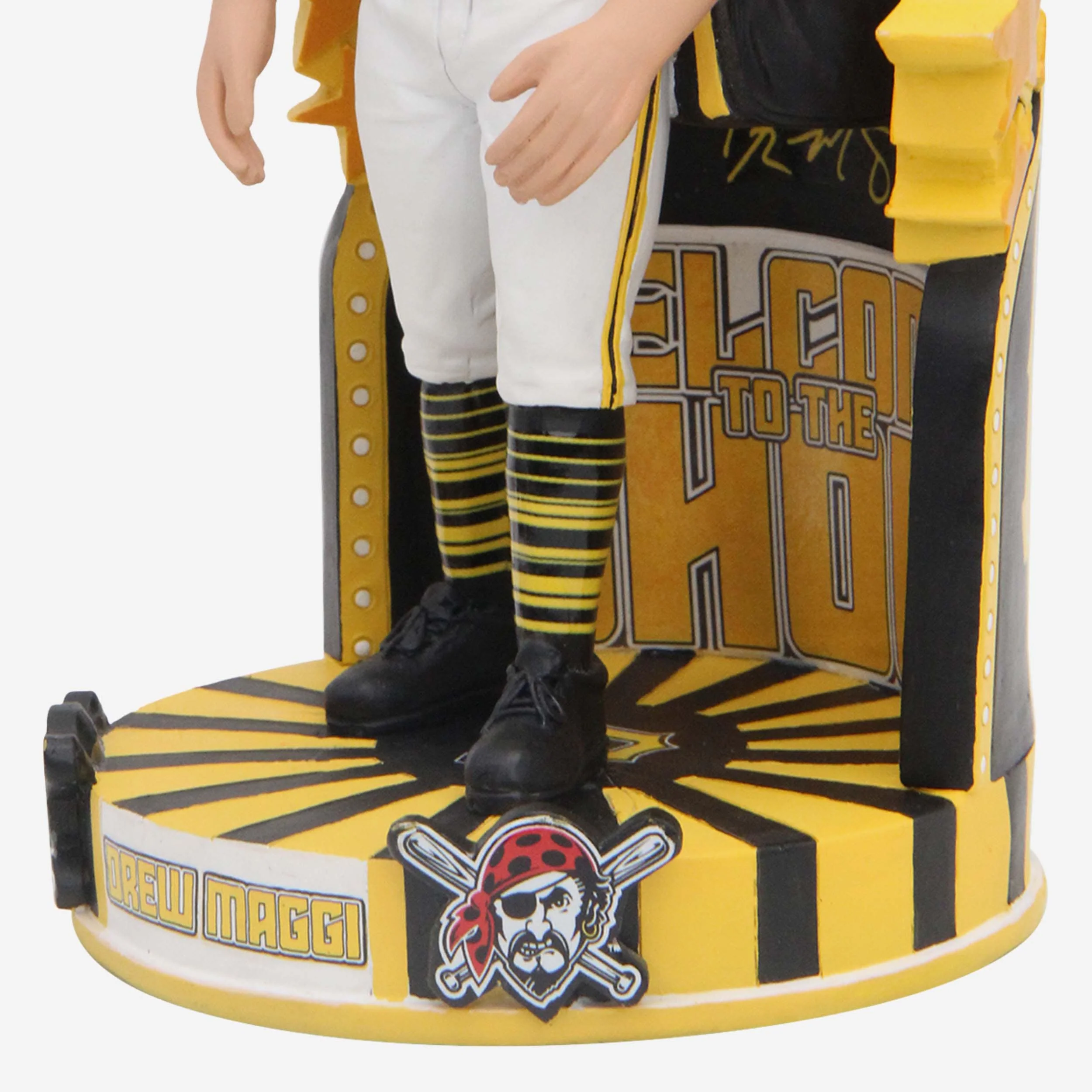 Drew Maggi Pittsburgh Pirates Welcome To The Show Bobblehead - Image 3