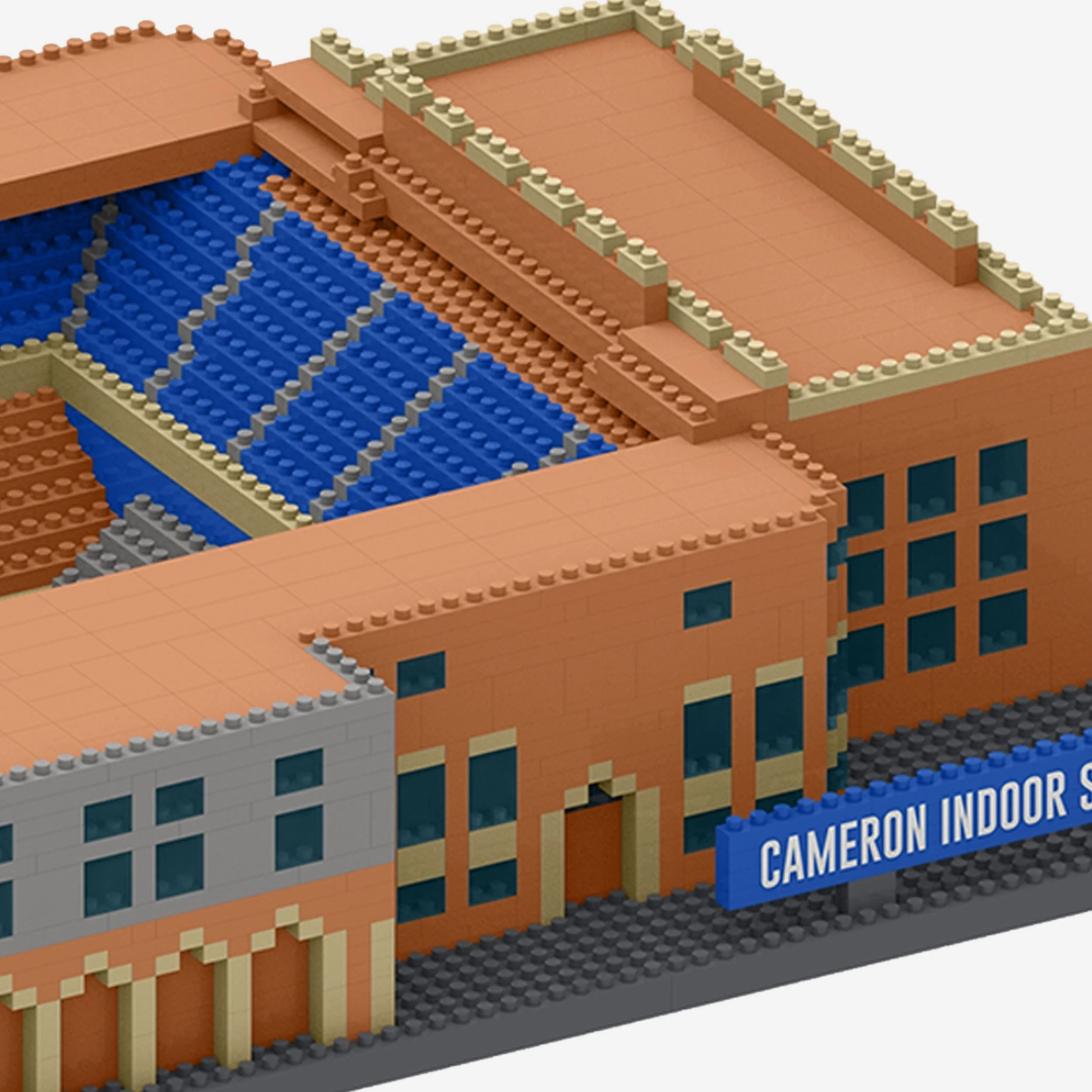 Duke Blue Devils Cameron Indoor Stadium BRXLZ Basketball Arena - Image 4