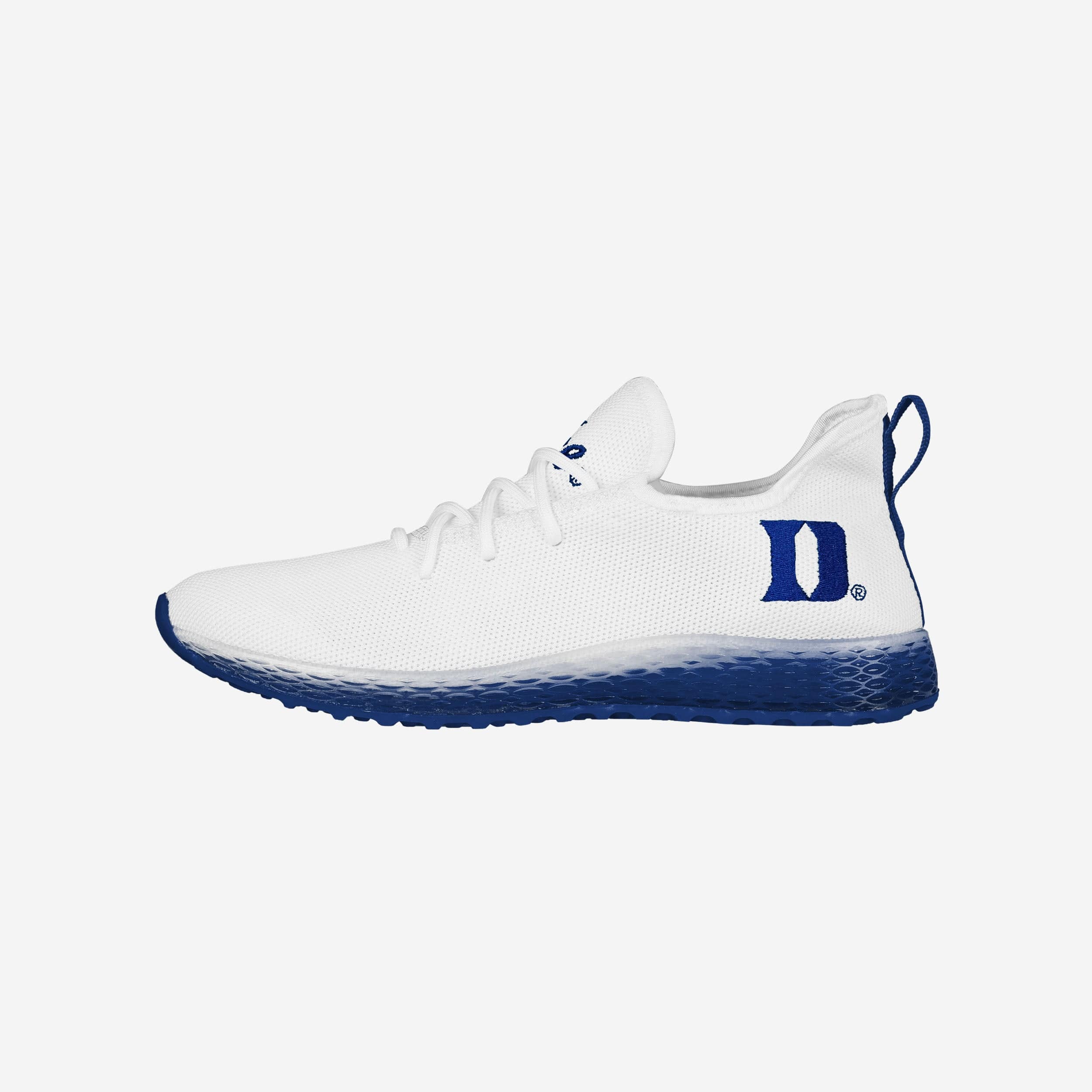 Duke Blue Devils Gradient Midsole White Sneakers
