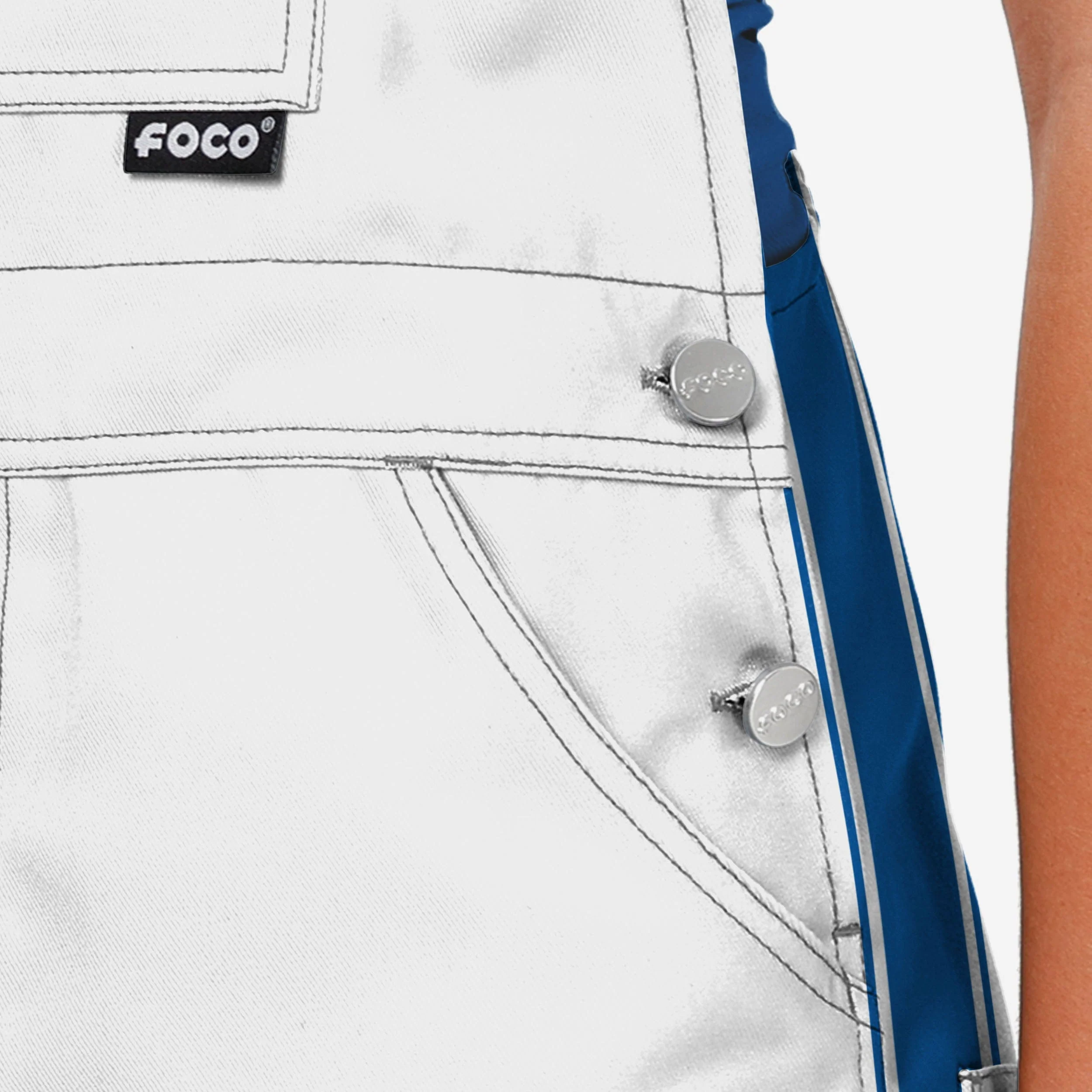 Duke Blue Devils Womens Big Logo Bib Overalls - Image 5