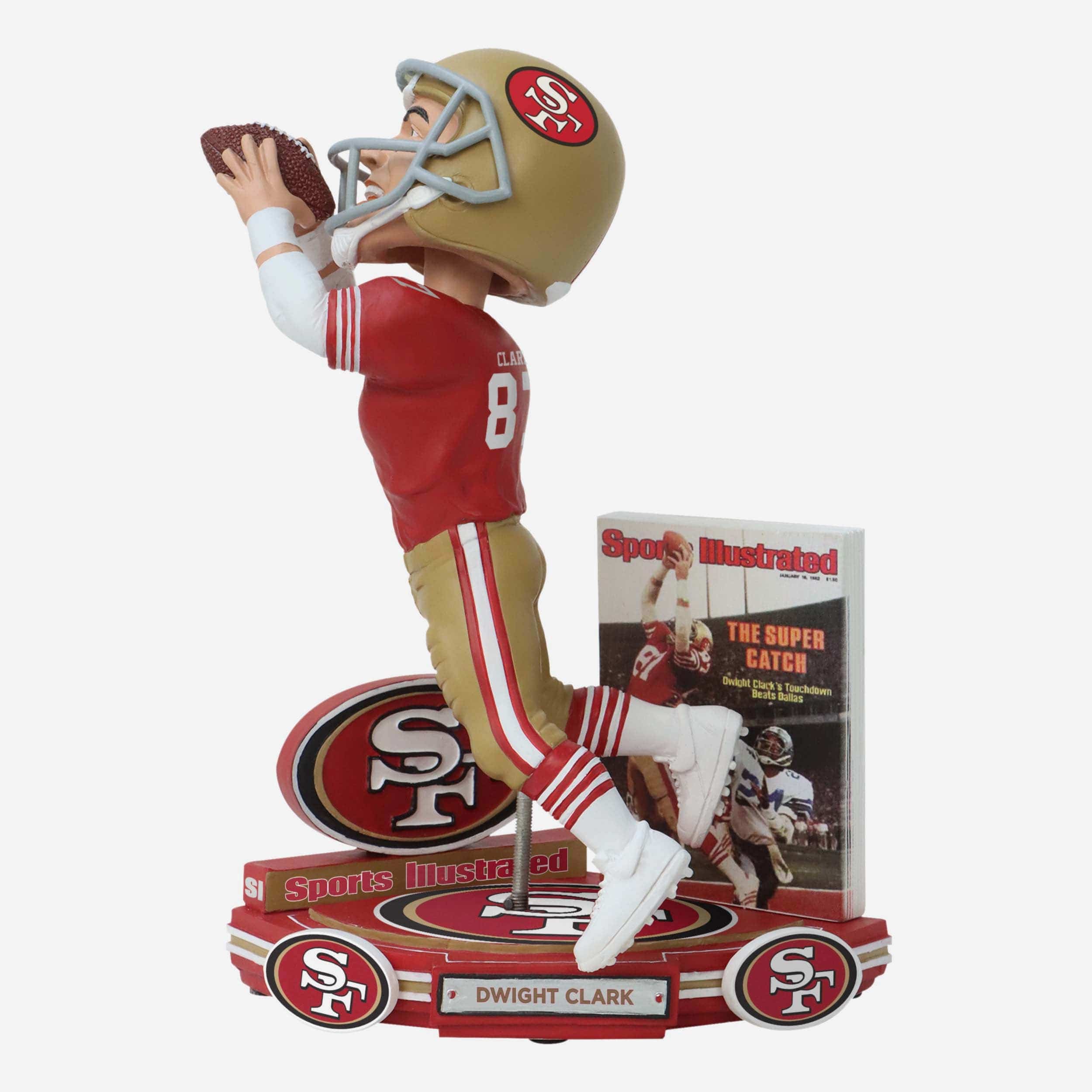 Dwight Clark San Francisco 49ers Sports Illustrated Cover Bobblehead