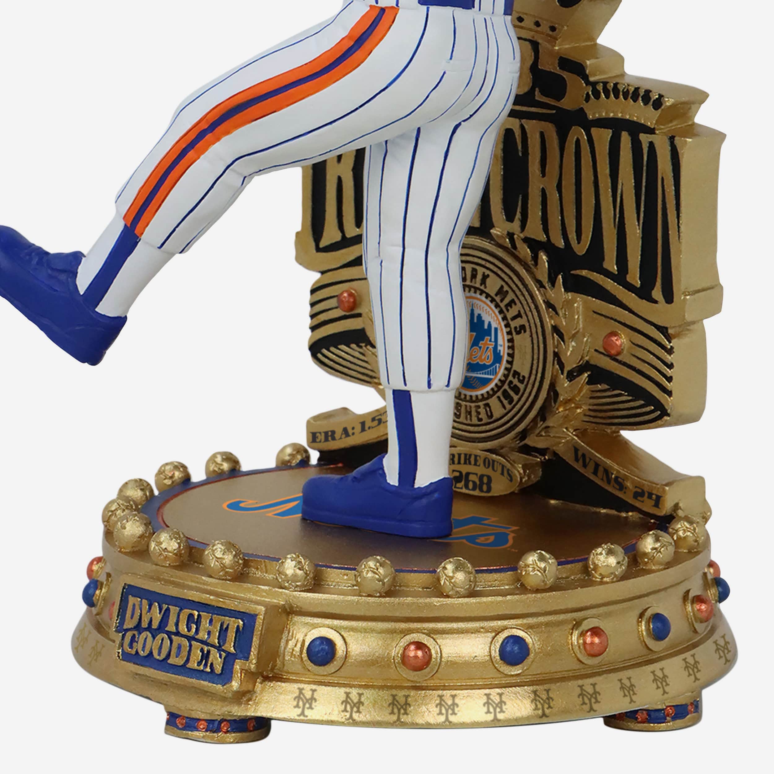 Dwight Gooden New York Mets 1985 Triple Crown Bobblehead - Image 3