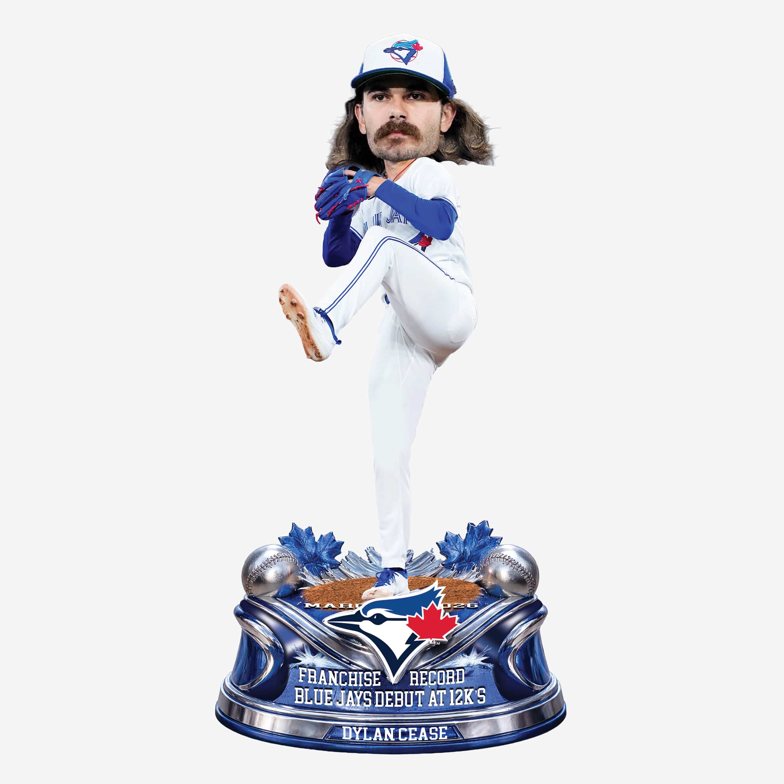 Dylan Cease Toronto Blue Jays Franchise Strikeout Record Bobblehead