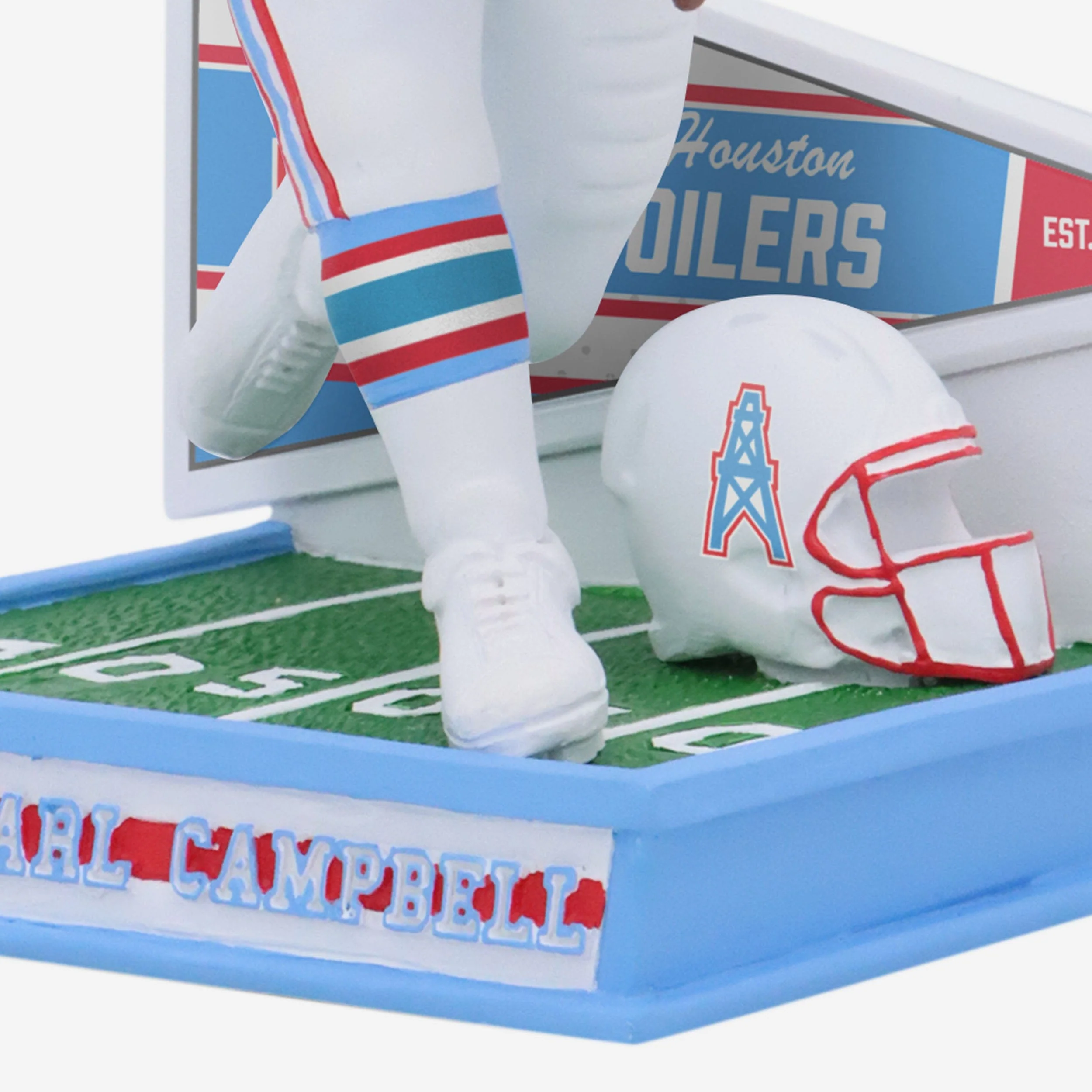 Earl Campbell Houston Oilers Retro Uniform Bobblehead - Image 3