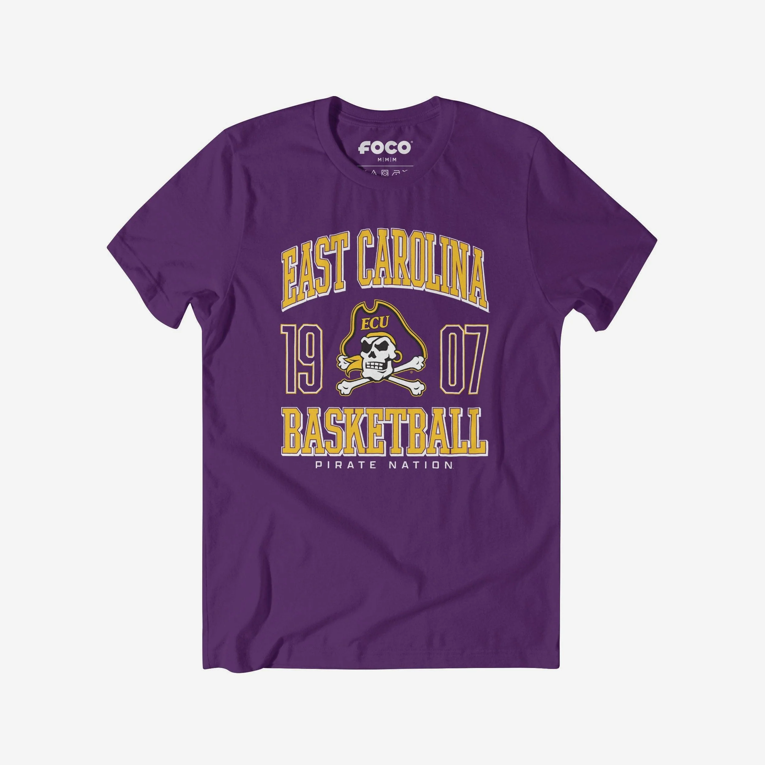East Carolina Pirates Basketball T-Shirt