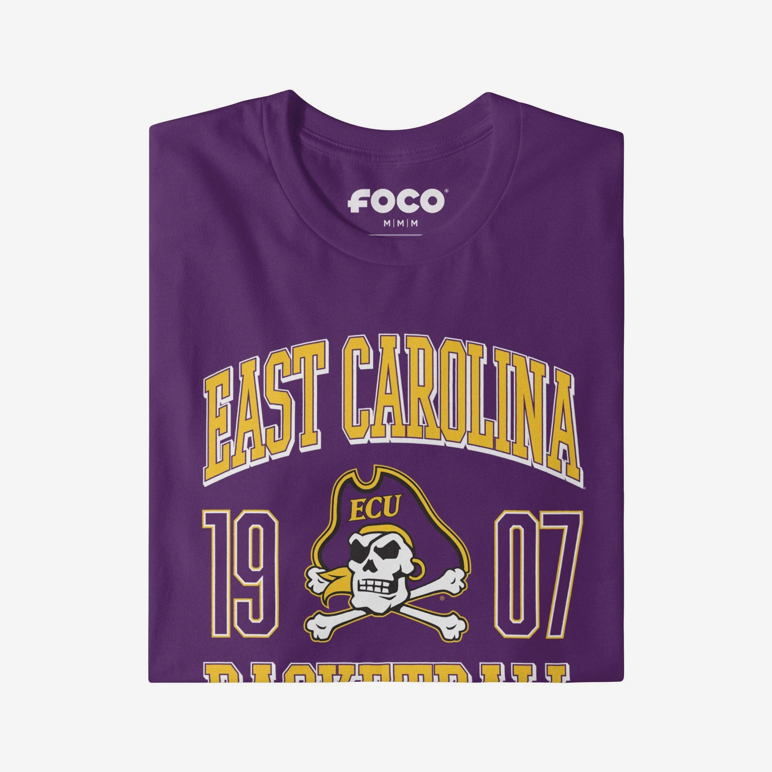 East Carolina Pirates Basketball T-Shirt - Image 3