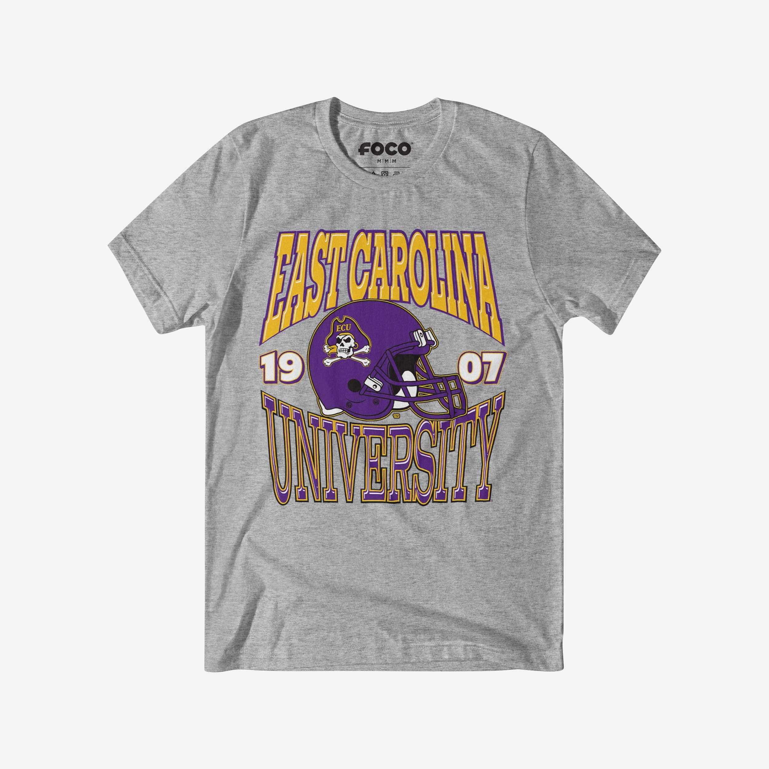 East Carolina Pirates Classic Team Helmet T-Shirt