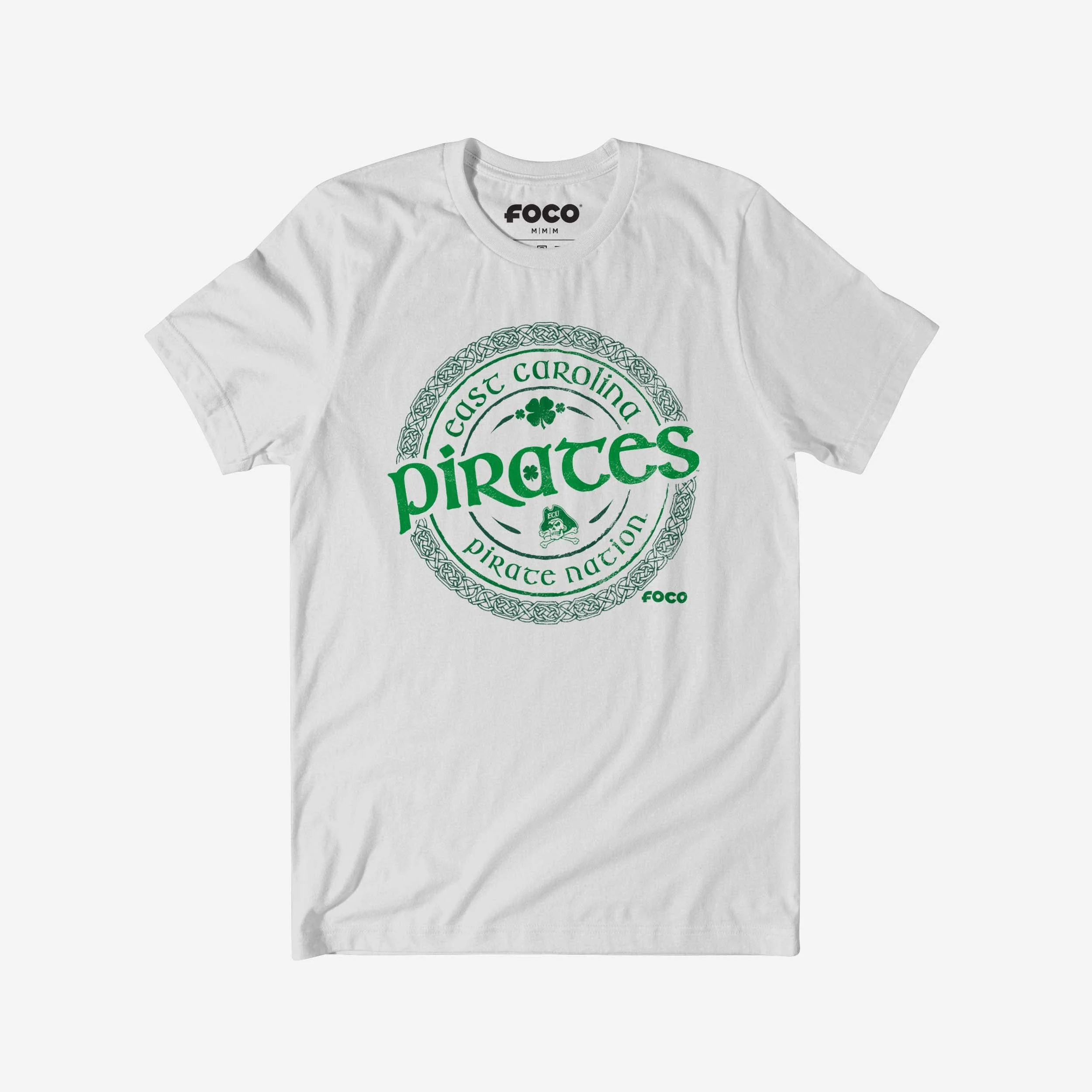 East Carolina Pirates Clover Crest T-Shirt