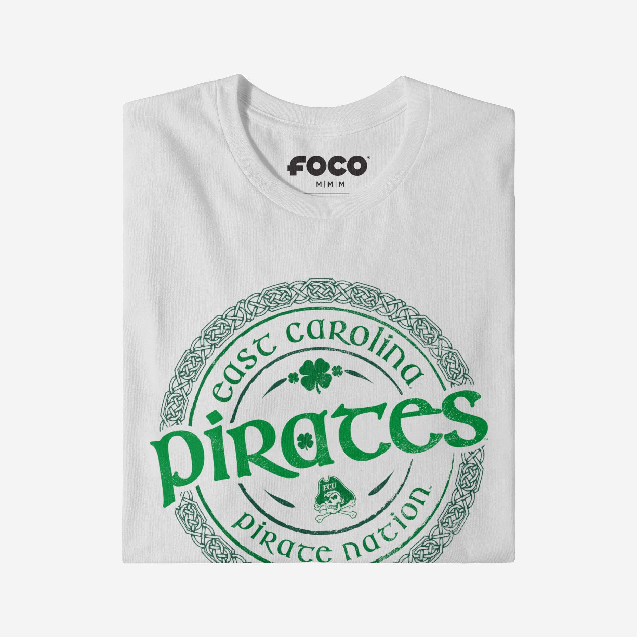 East Carolina Pirates Clover Crest T-Shirt - Image 4