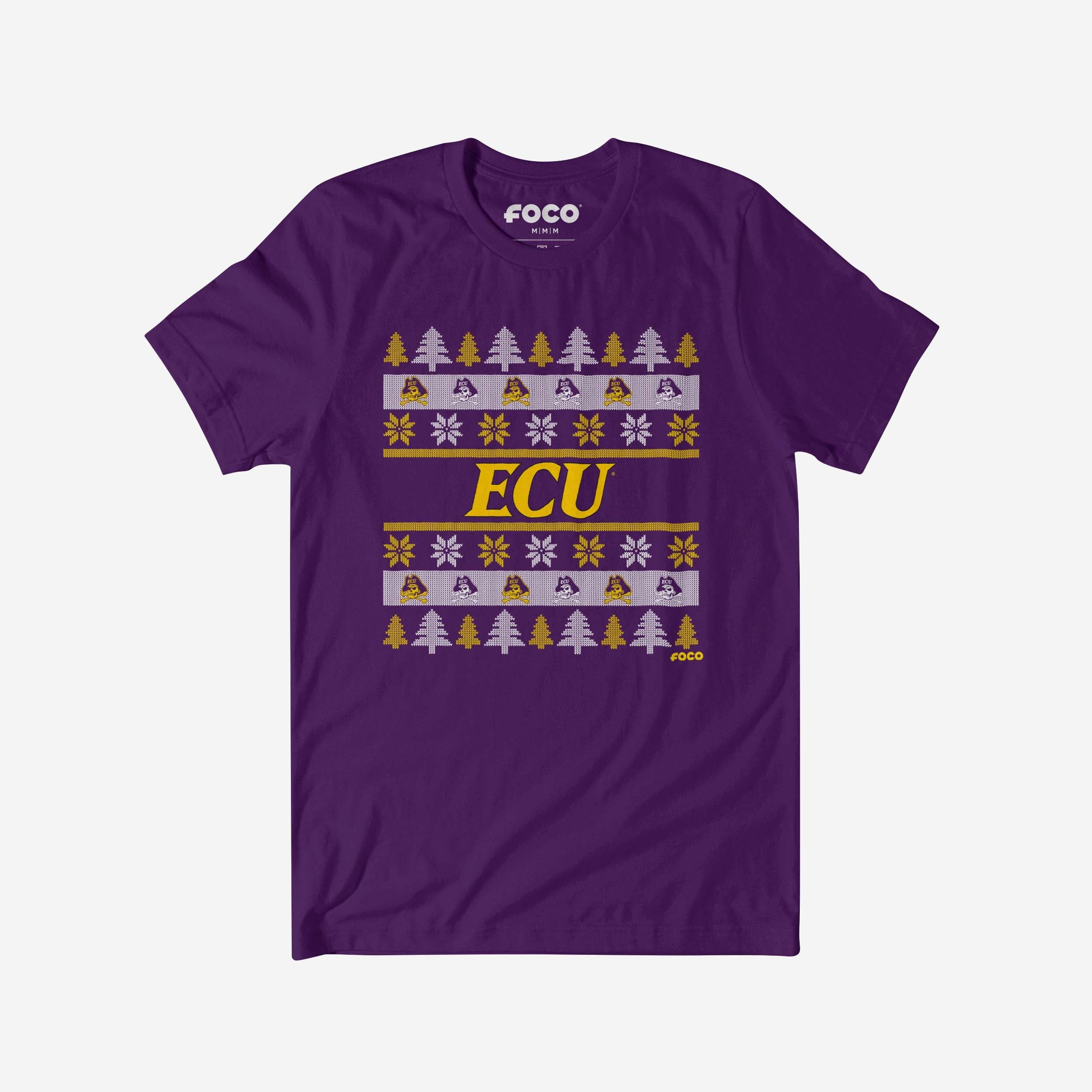 East Carolina Pirates Holiday Sweater T-Shirt