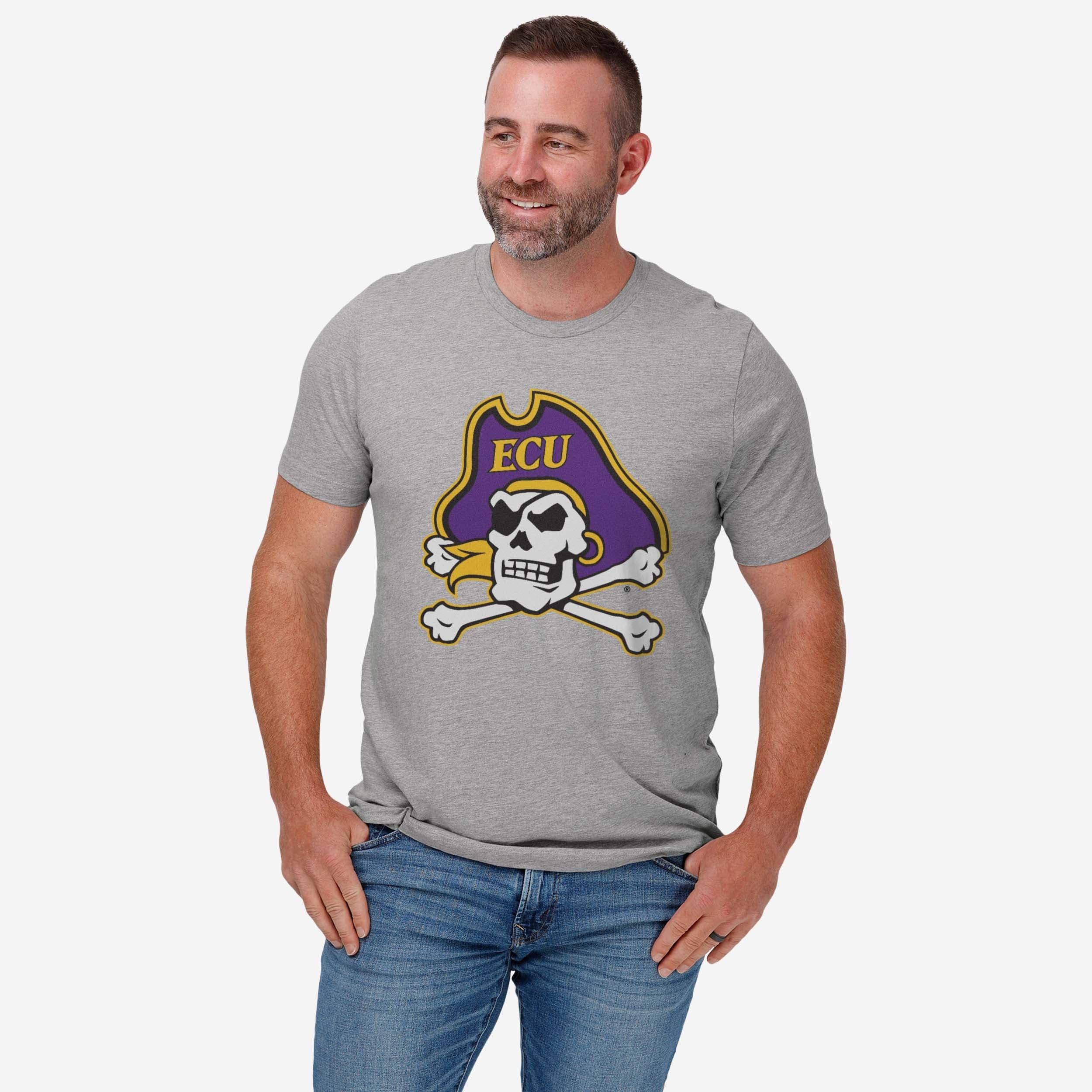 East Carolina Pirates Primary Logo T-Shirt - Image 10