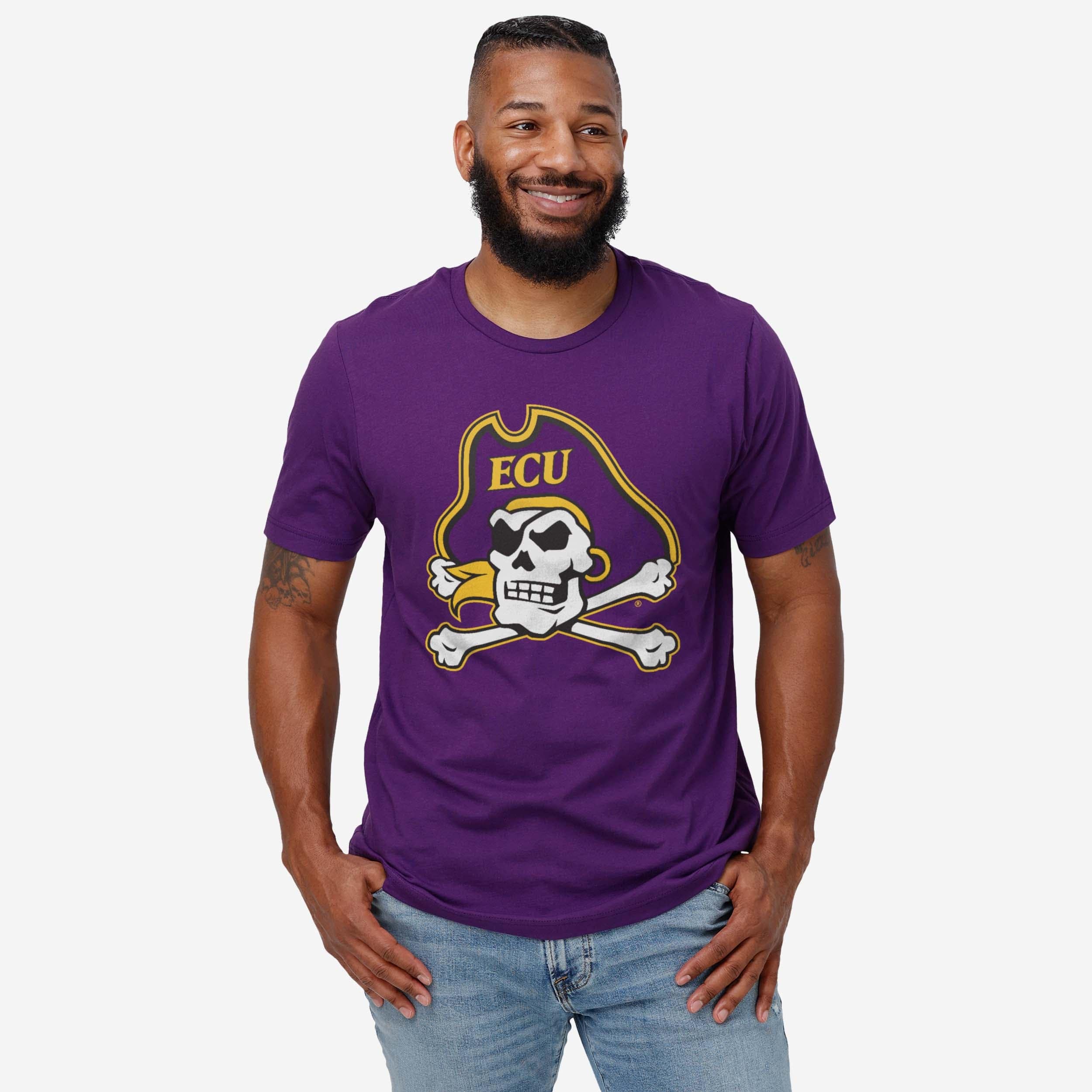 East Carolina Pirates Primary Logo T-Shirt - Image 2