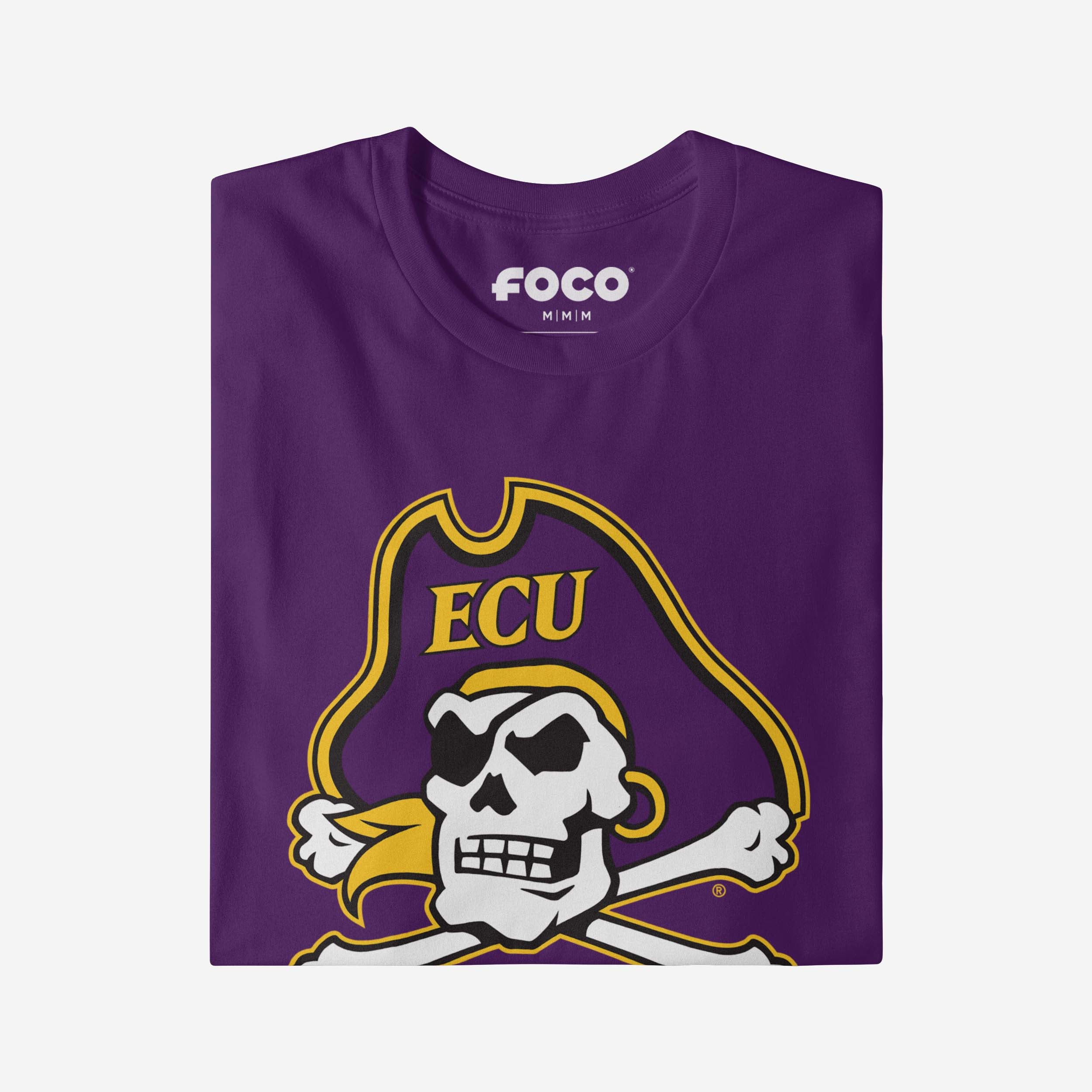 East Carolina Pirates Primary Logo T-Shirt - Image 4