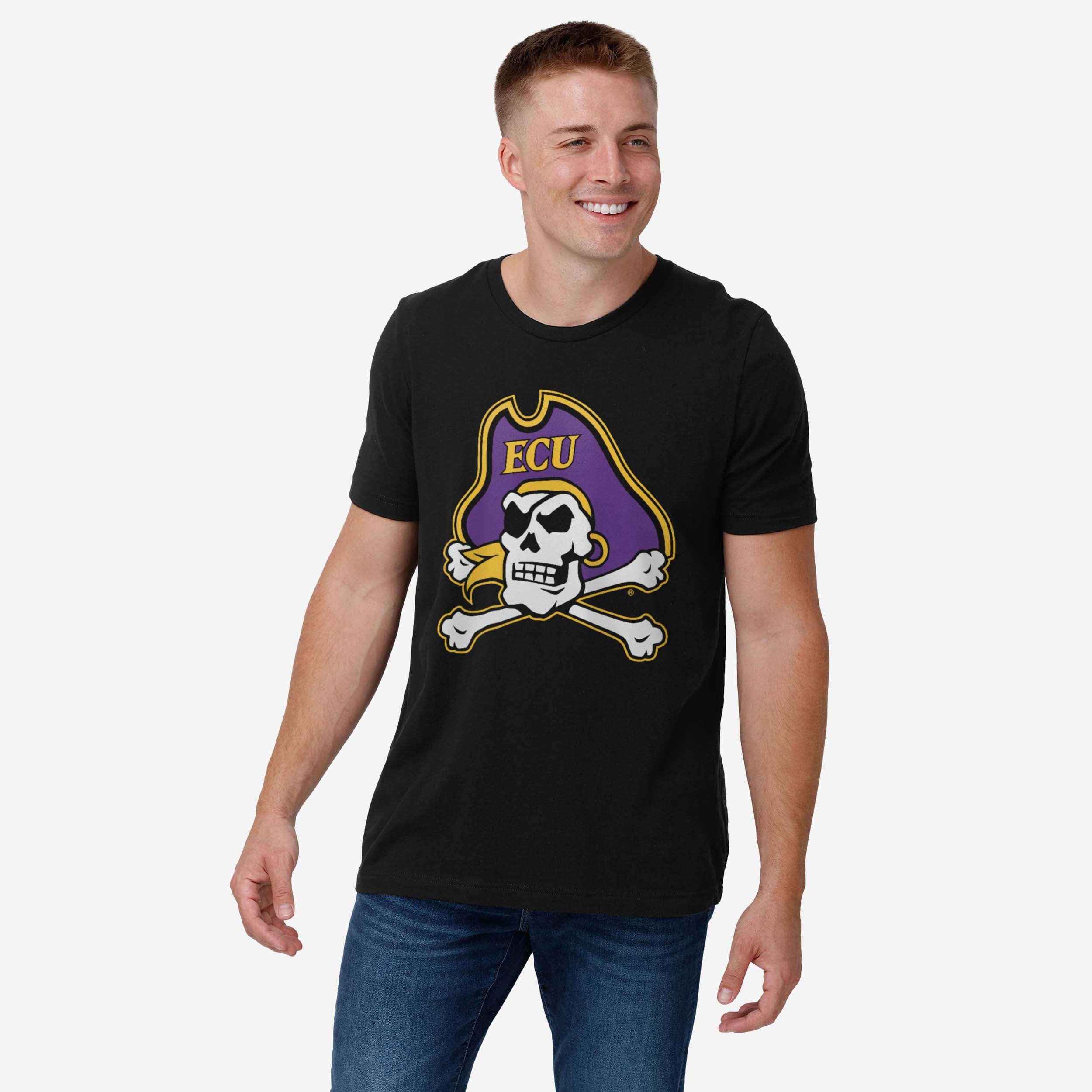 East Carolina Pirates Primary Logo T-Shirt - Image 6