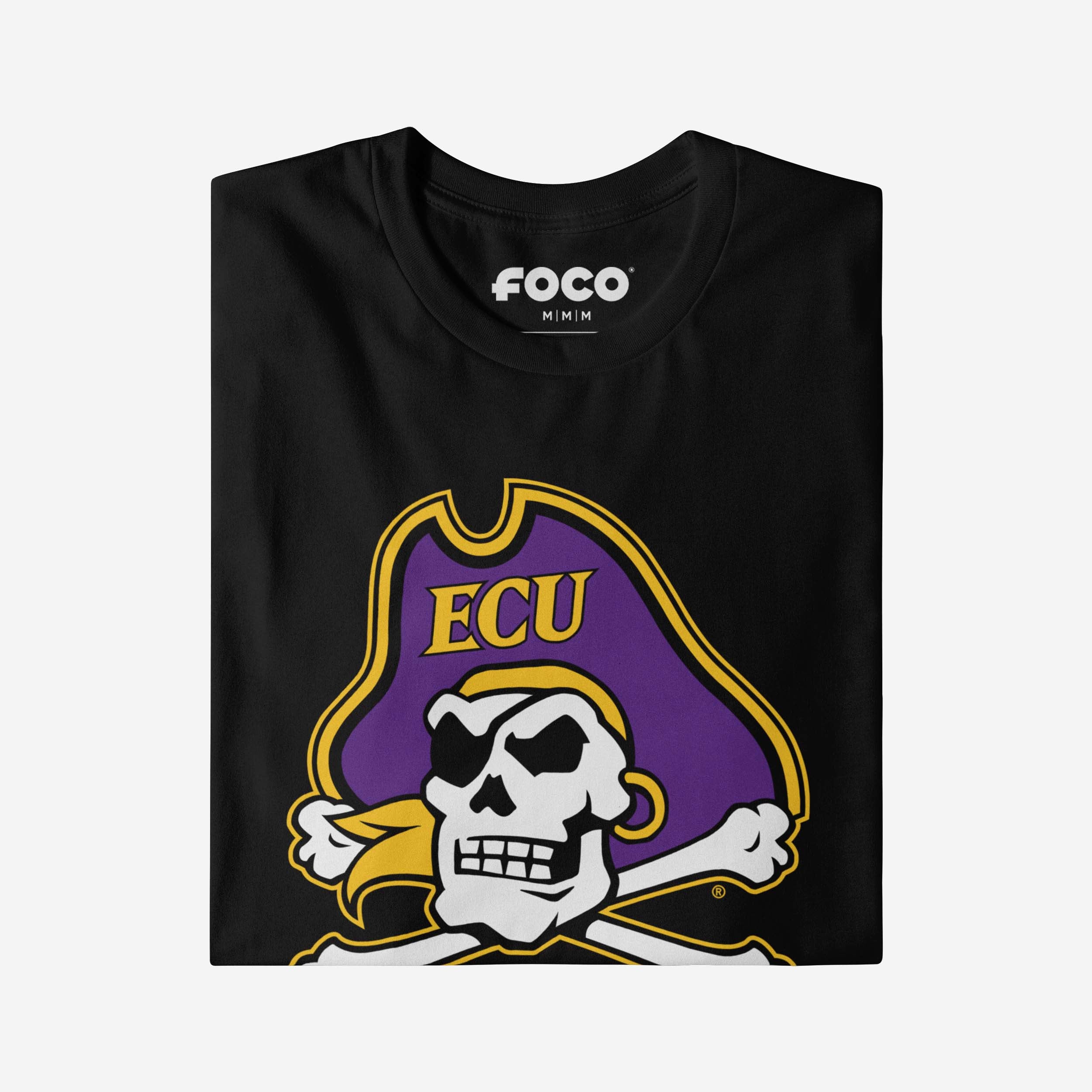 East Carolina Pirates Primary Logo T-Shirt - Image 8