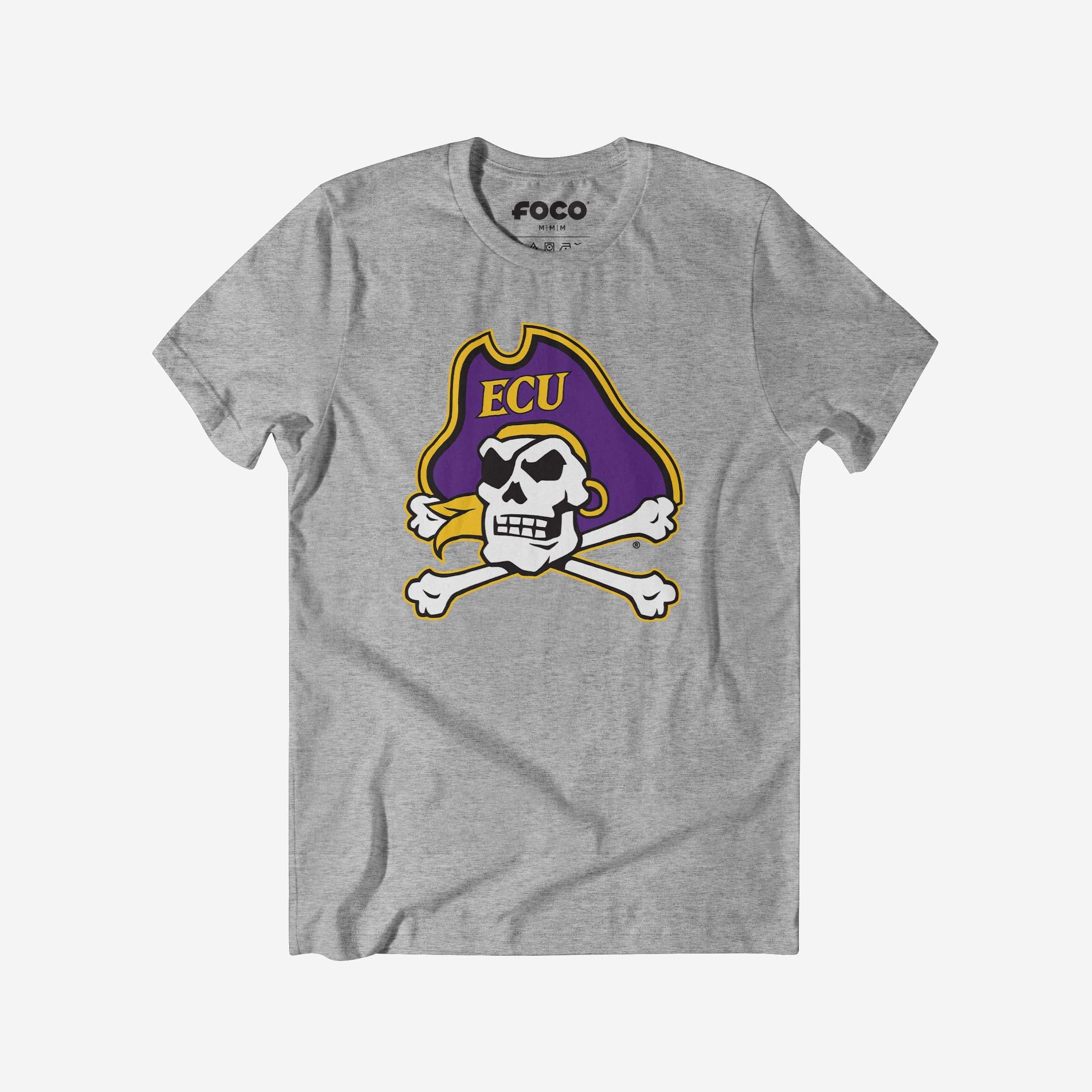 East Carolina Pirates Primary Logo T-Shirt - Image 9