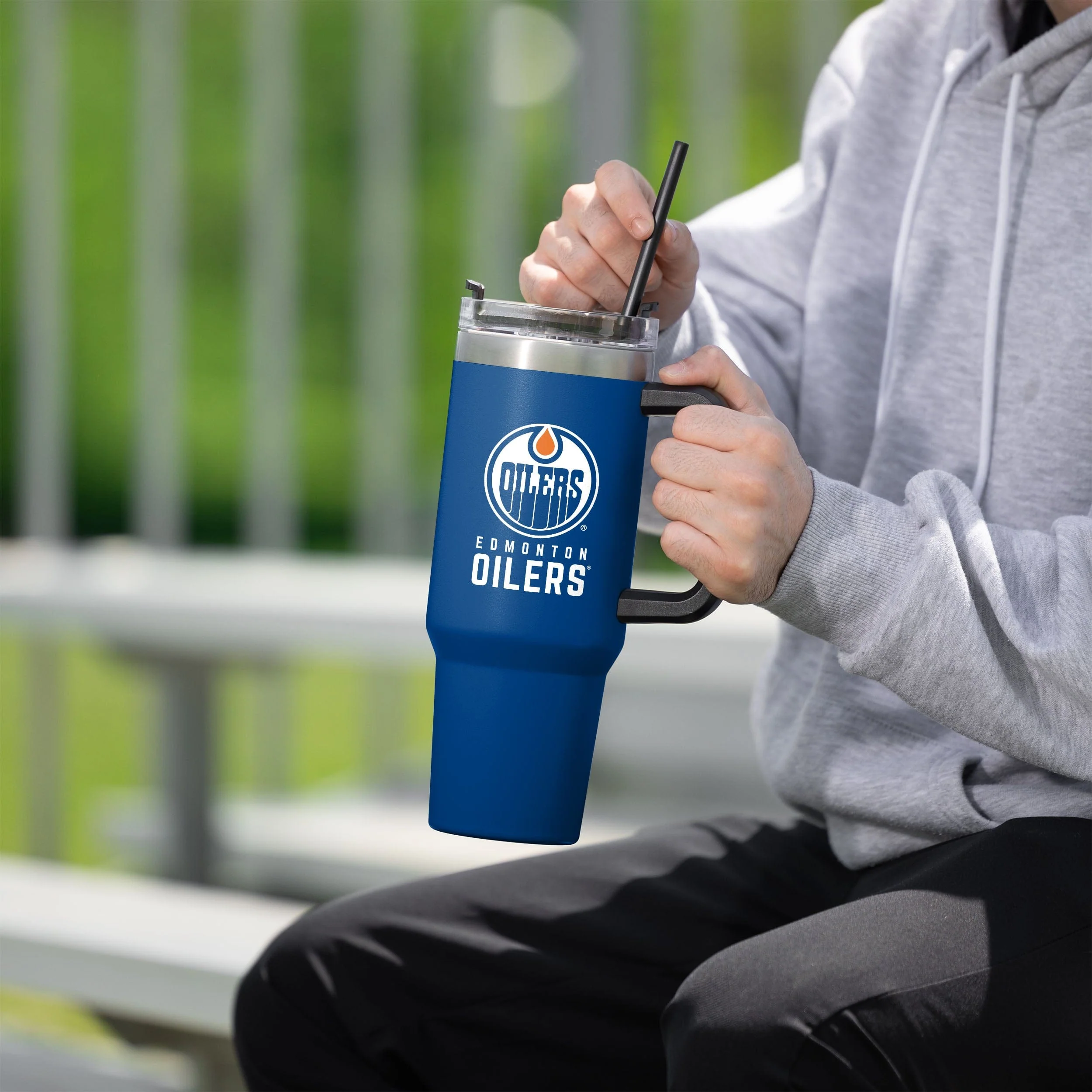 Edmonton Oilers 40 oz XL Tumbler - Image 4