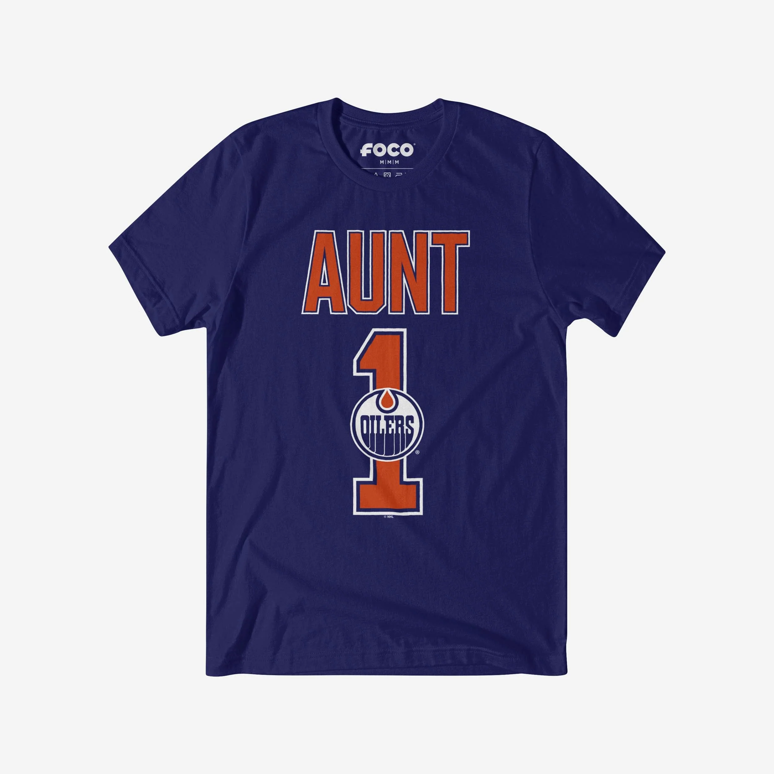 Edmonton Oilers Number 1 Aunt T-Shirt