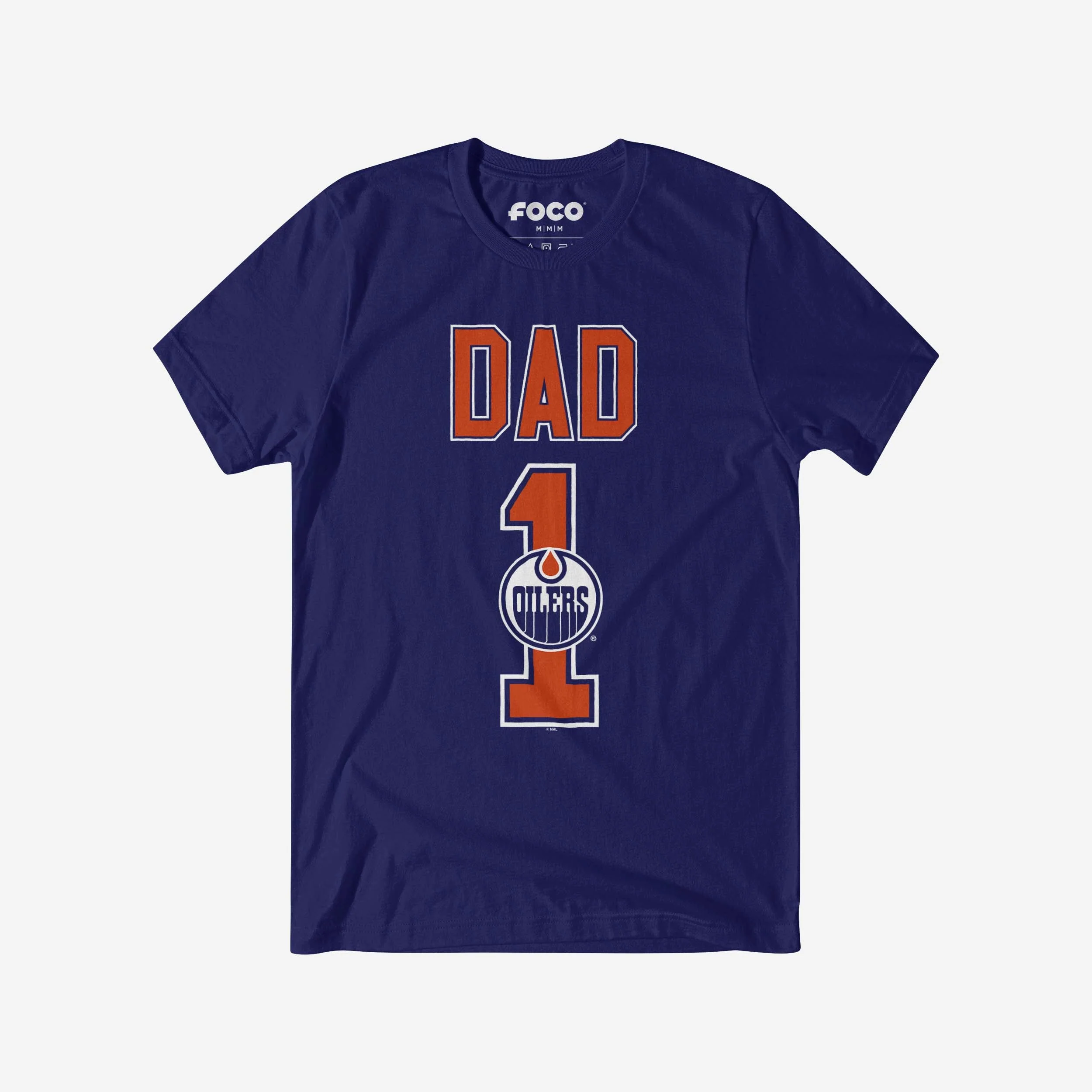 Edmonton Oilers Number 1 Dad T-Shirt