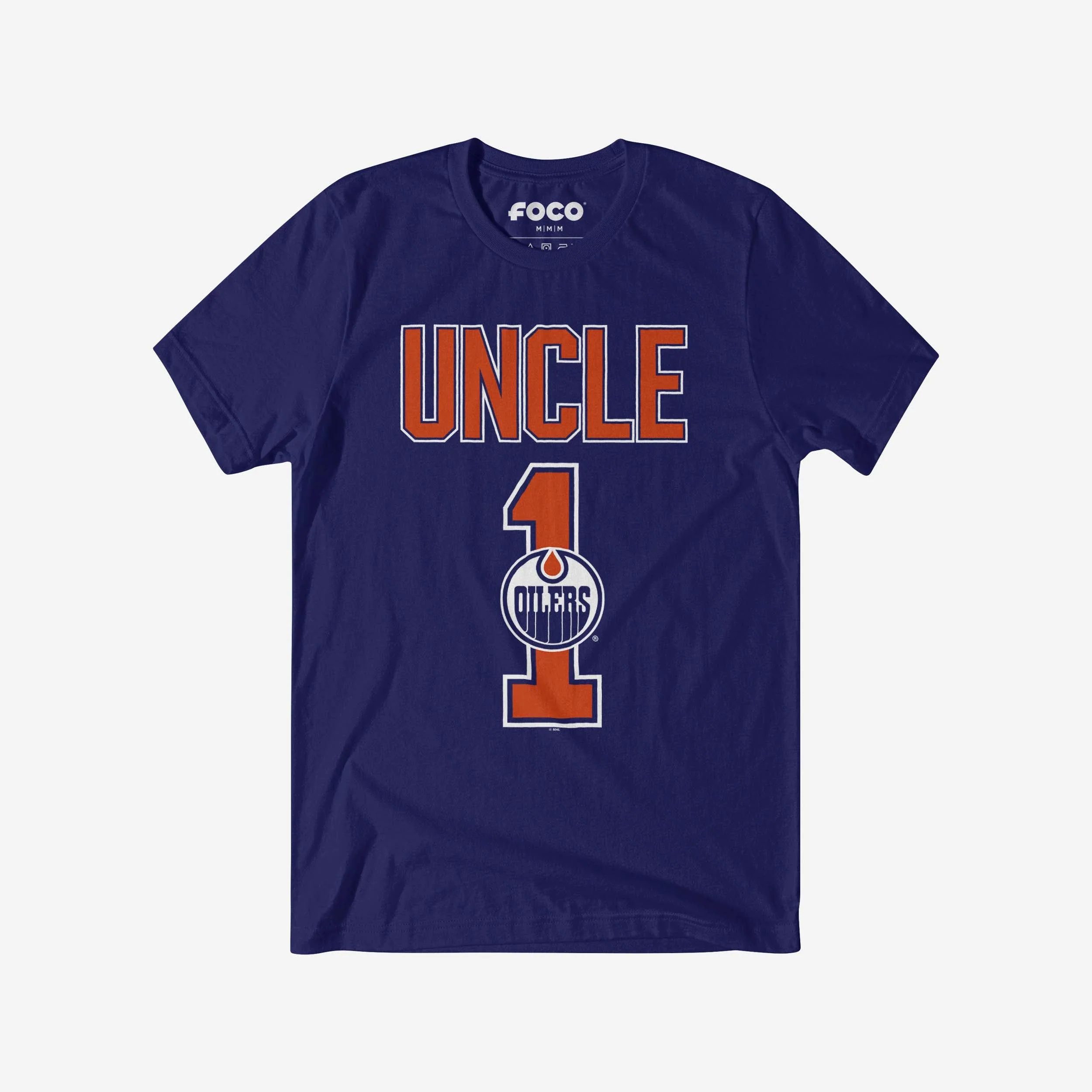 Edmonton Oilers Number 1 Uncle T-Shirt