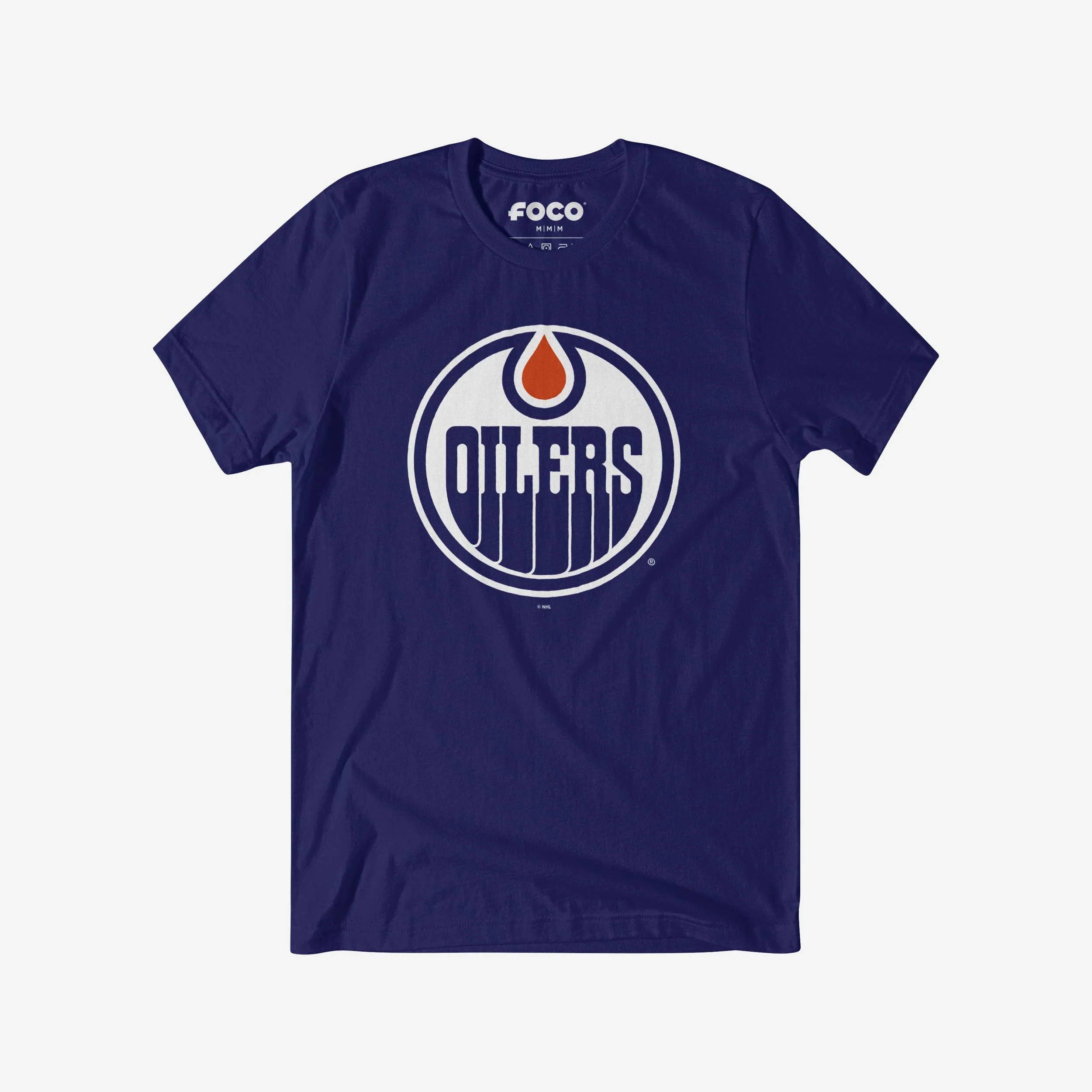 Edmonton Oilers Primary Logo T-Shirt