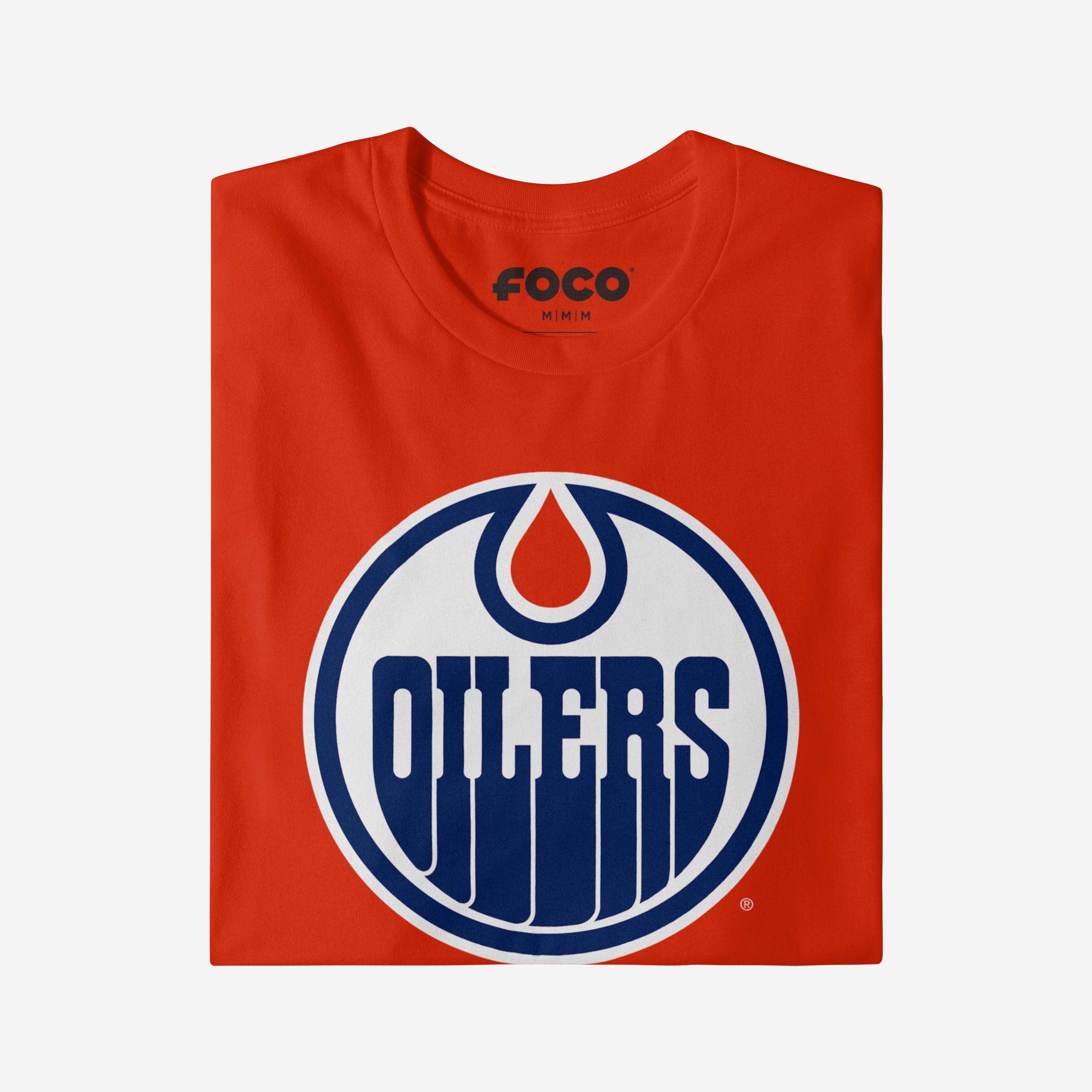 Edmonton Oilers Primary Logo T-Shirt - Image 12