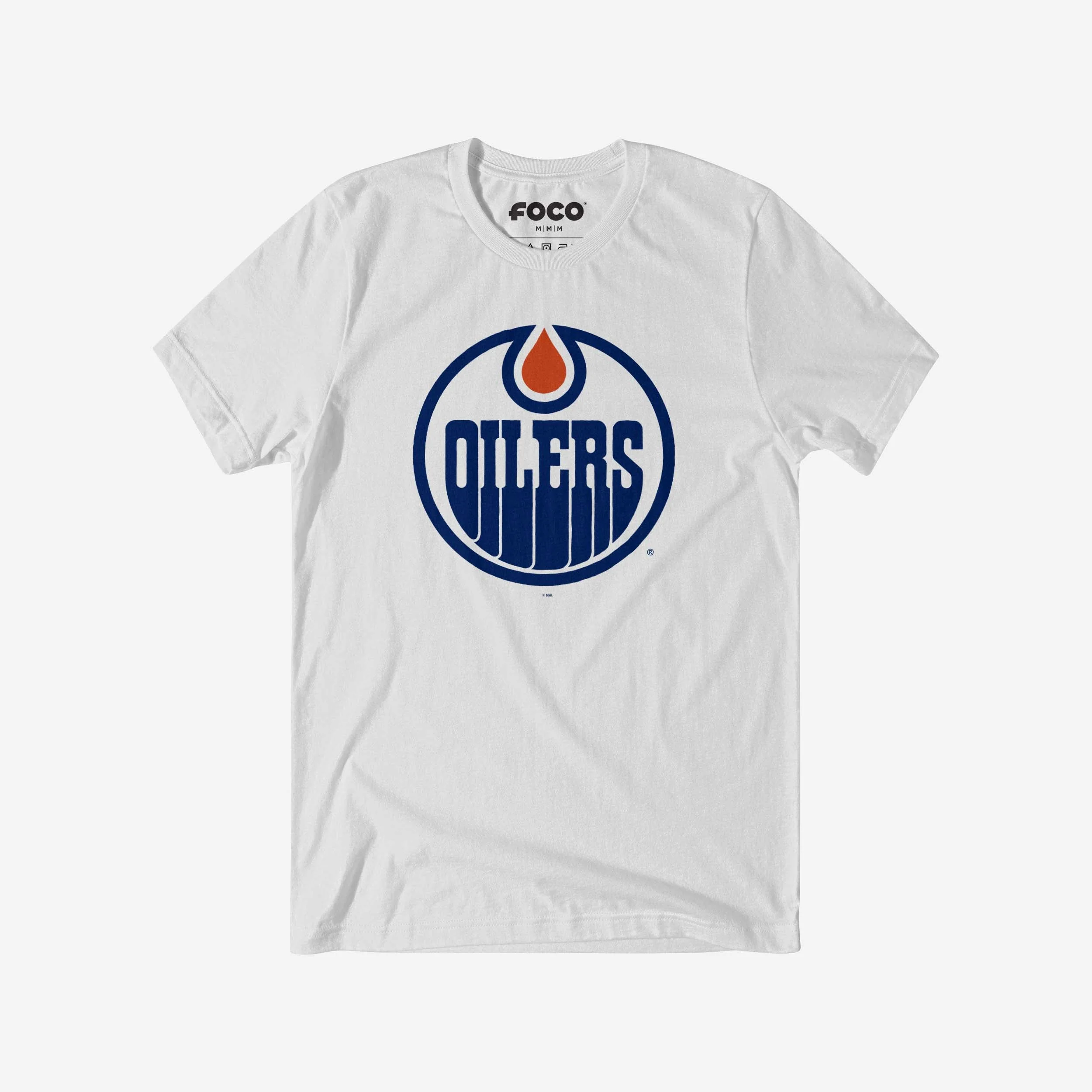 Edmonton Oilers Primary Logo T-Shirt - Image 13
