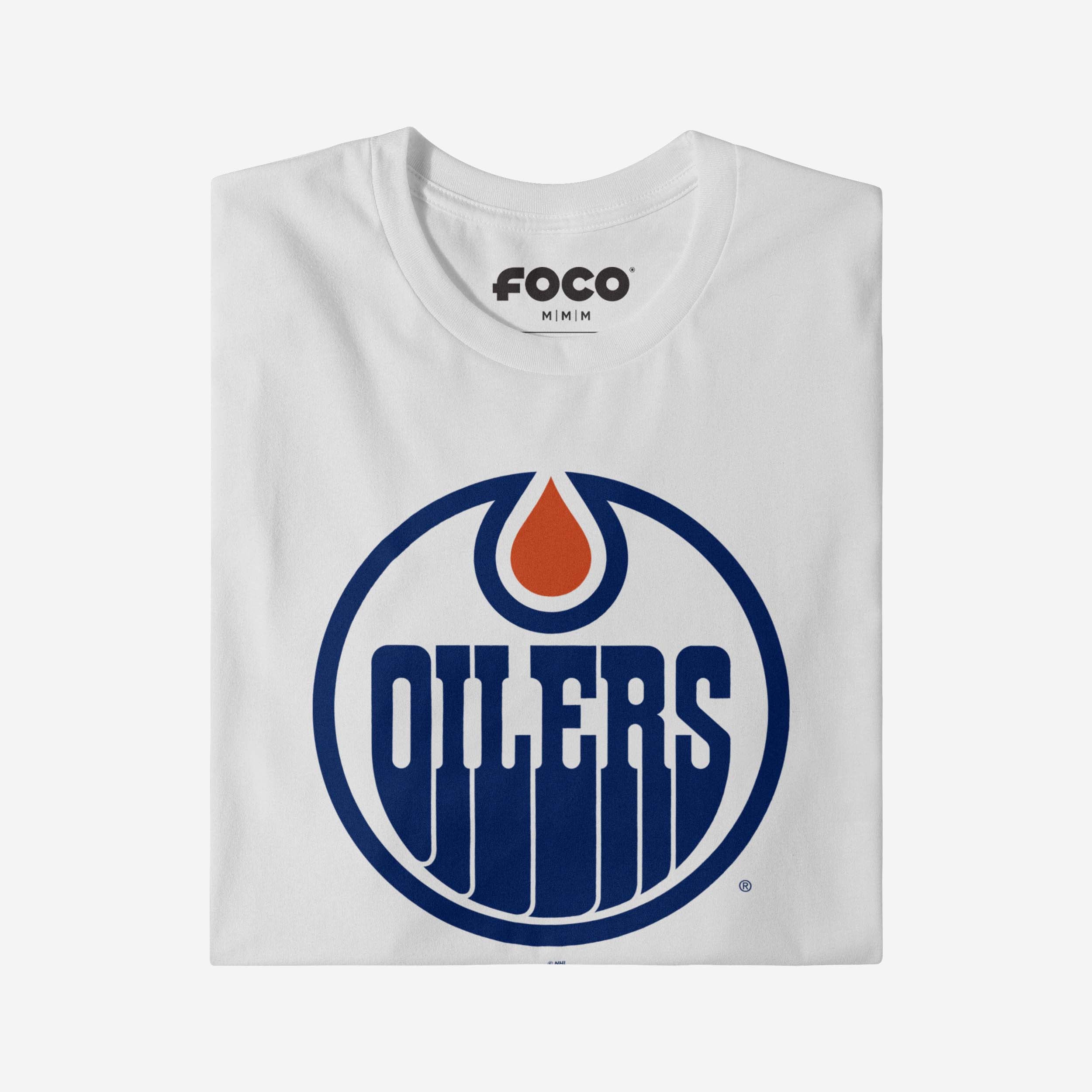 Edmonton Oilers Primary Logo T-Shirt - Image 15