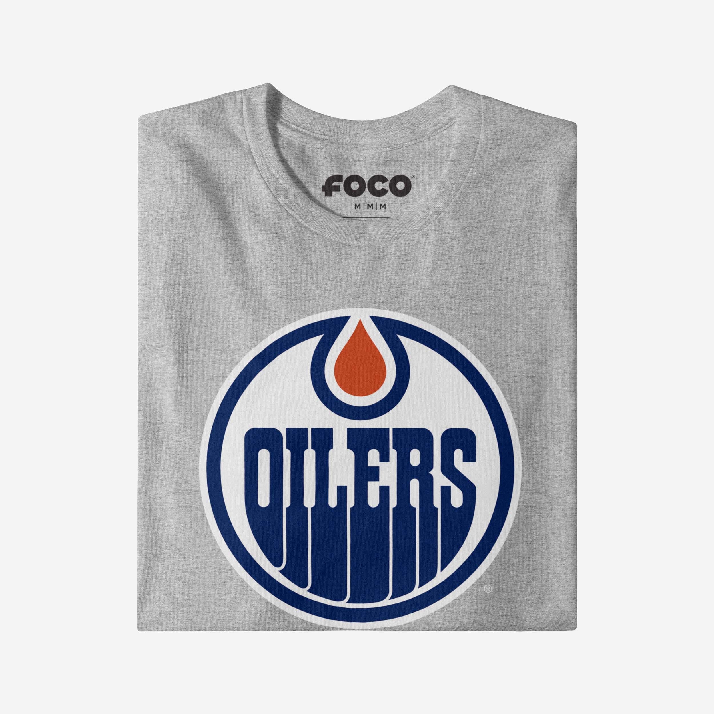 Edmonton Oilers Primary Logo T-Shirt - Image 6