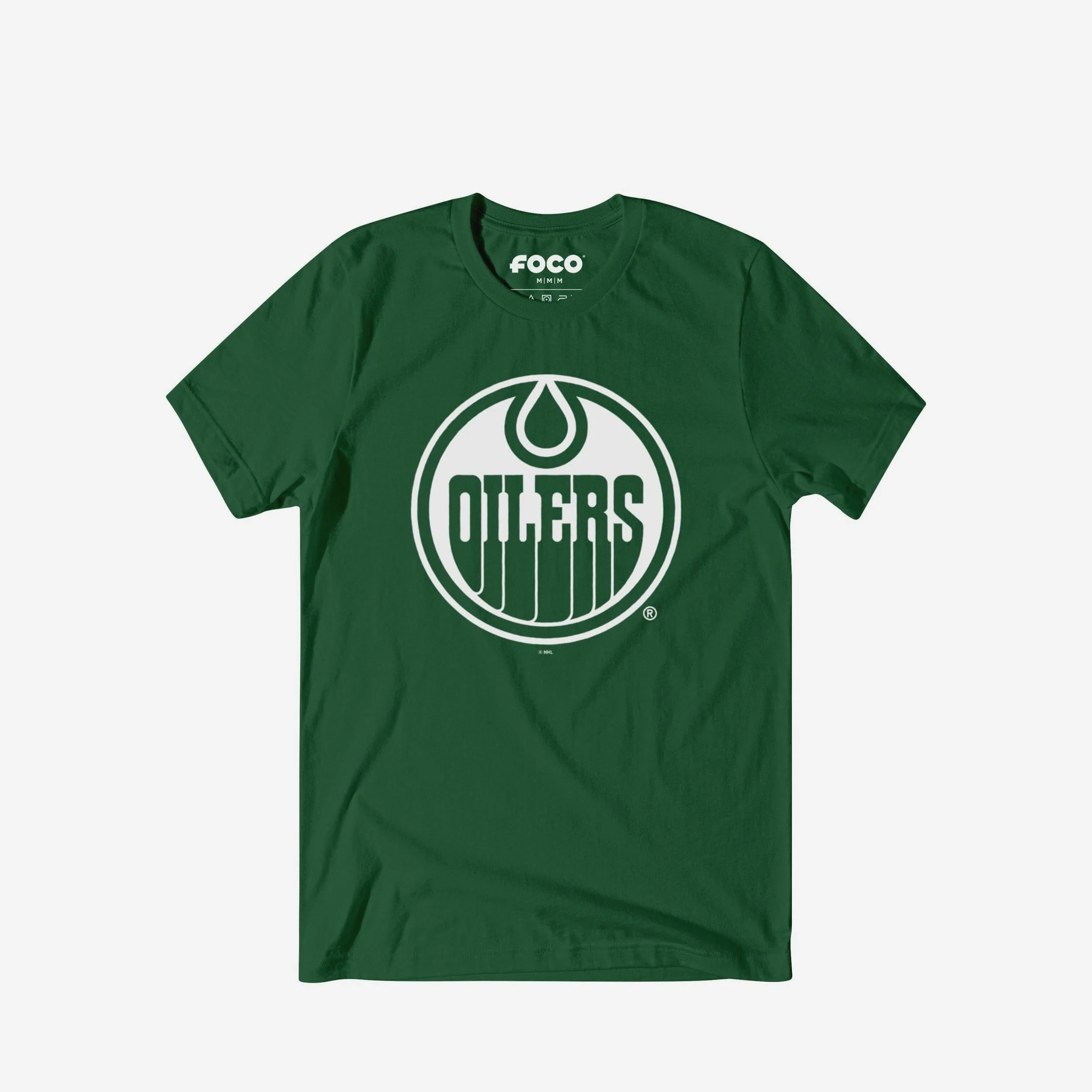 Edmonton Oilers White Logo T-Shirt