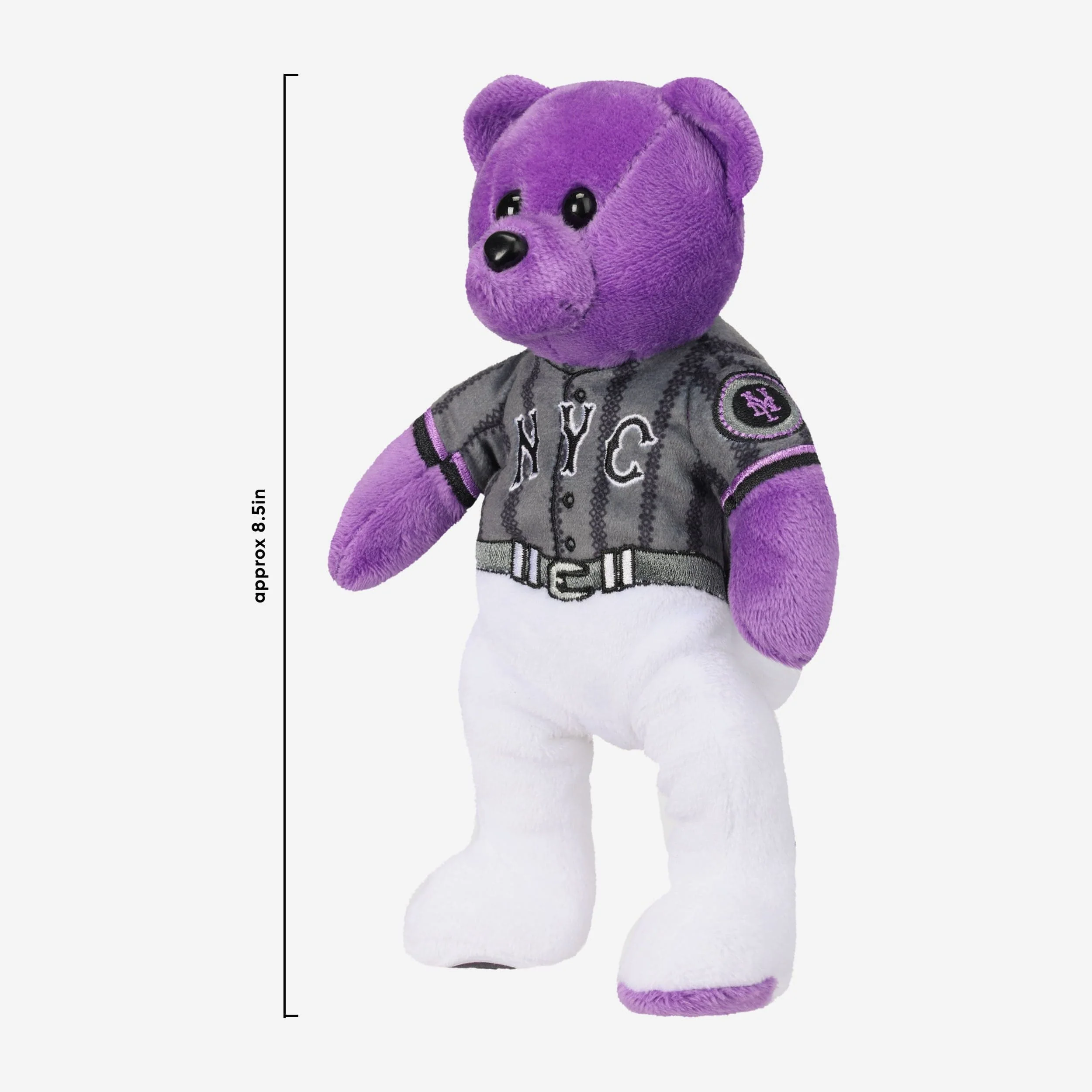 Edwin Diaz New York Mets 2024 City Connect Team Beans Embroidered Player Bear - Image 3