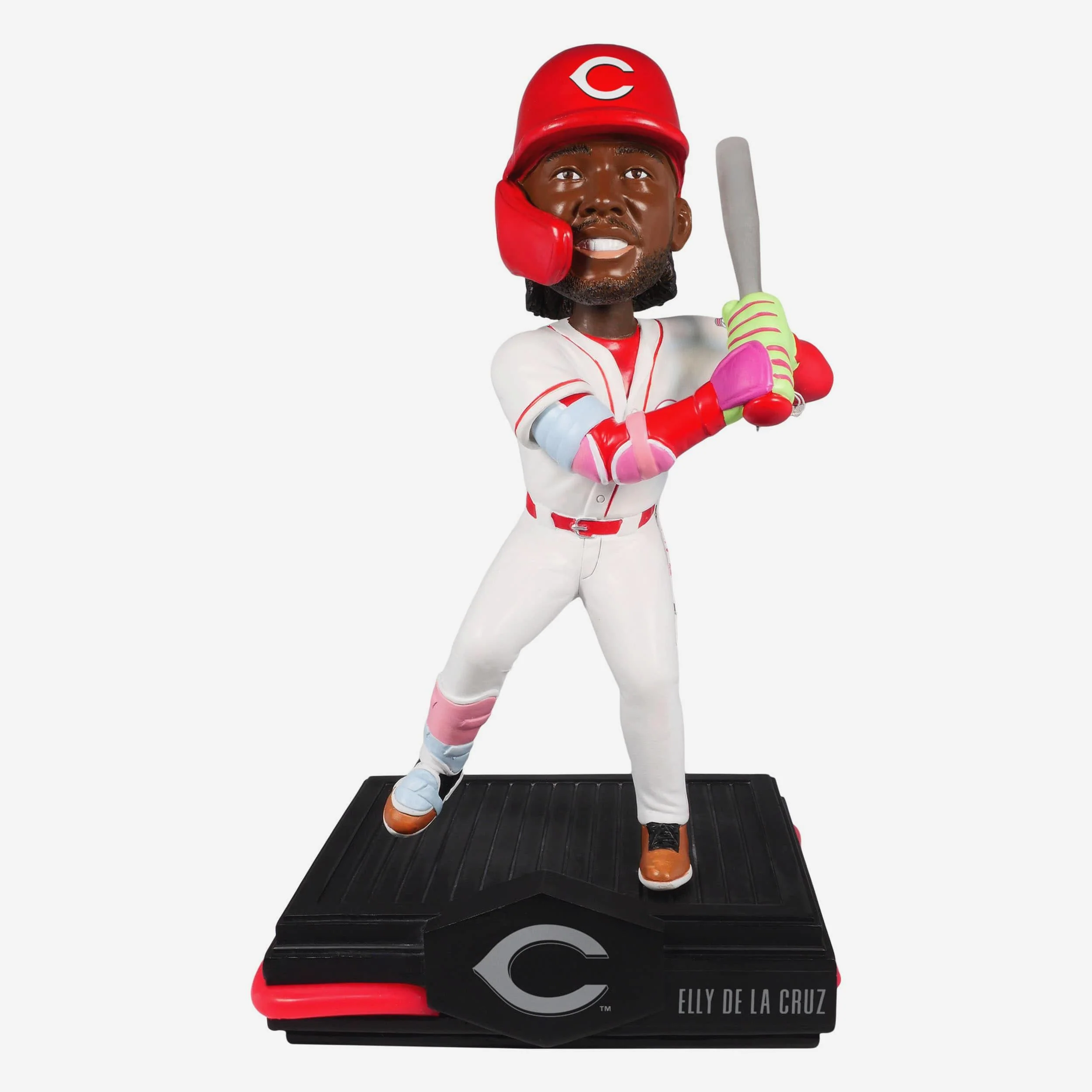 Elly De La Cruz Cincinnati Reds 2026 Light Up Bat Bobblehead