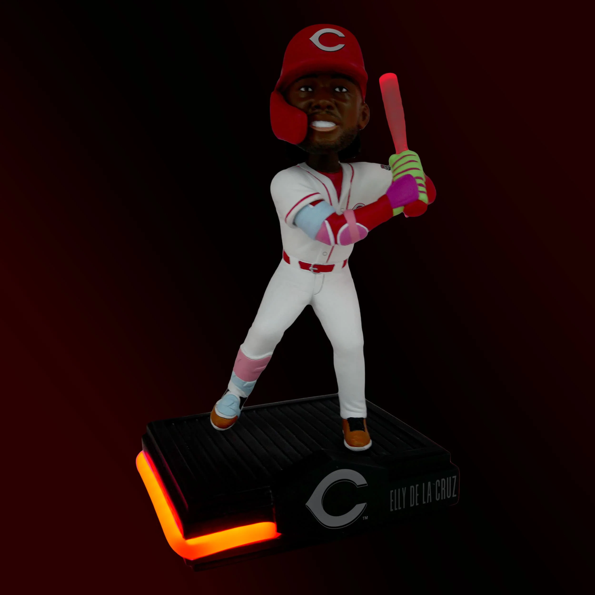Elly De La Cruz Cincinnati Reds 2026 Light Up Bat Bobblehead - Image 5