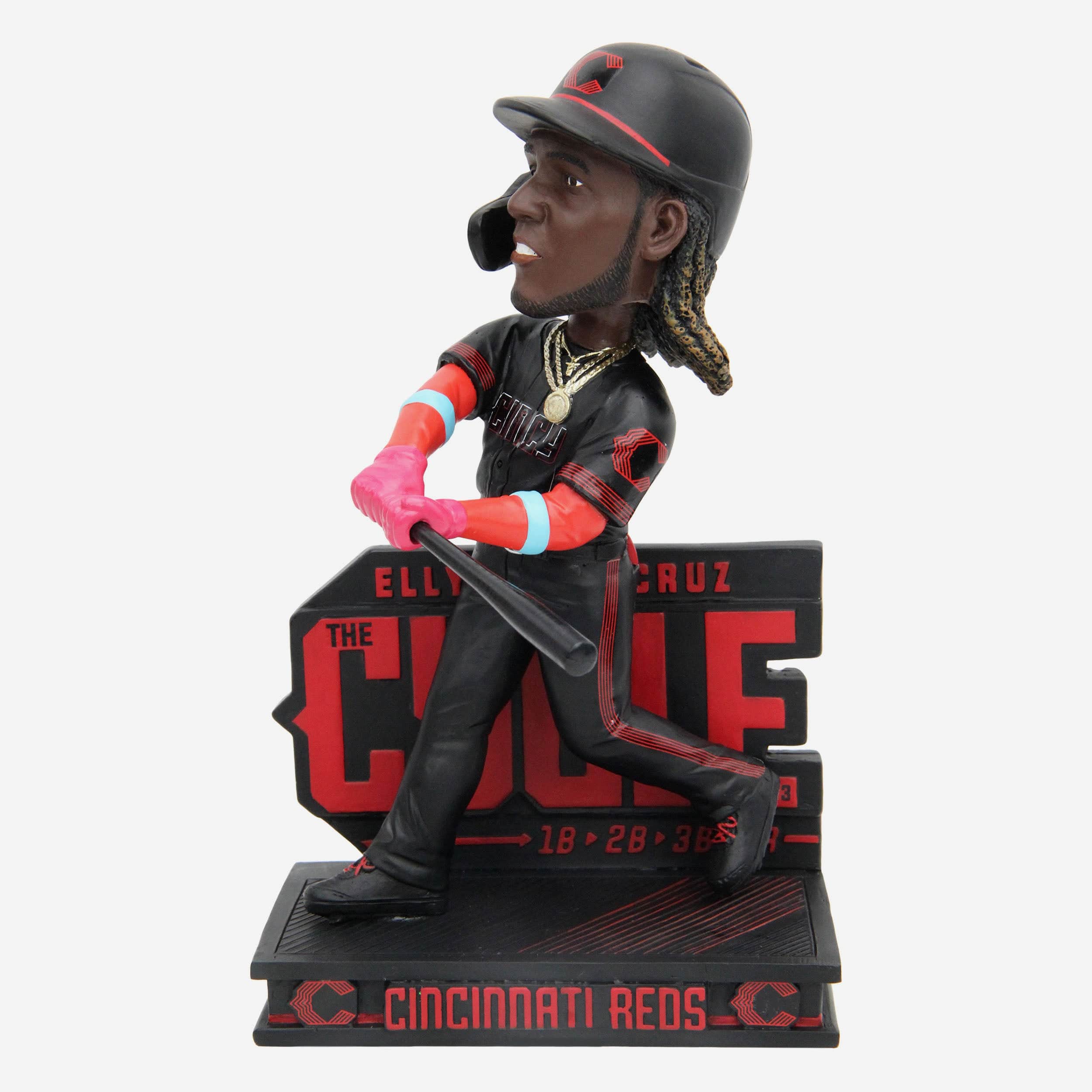 Elly De La Cruz Cincinnati Reds Cycle Bobblehead