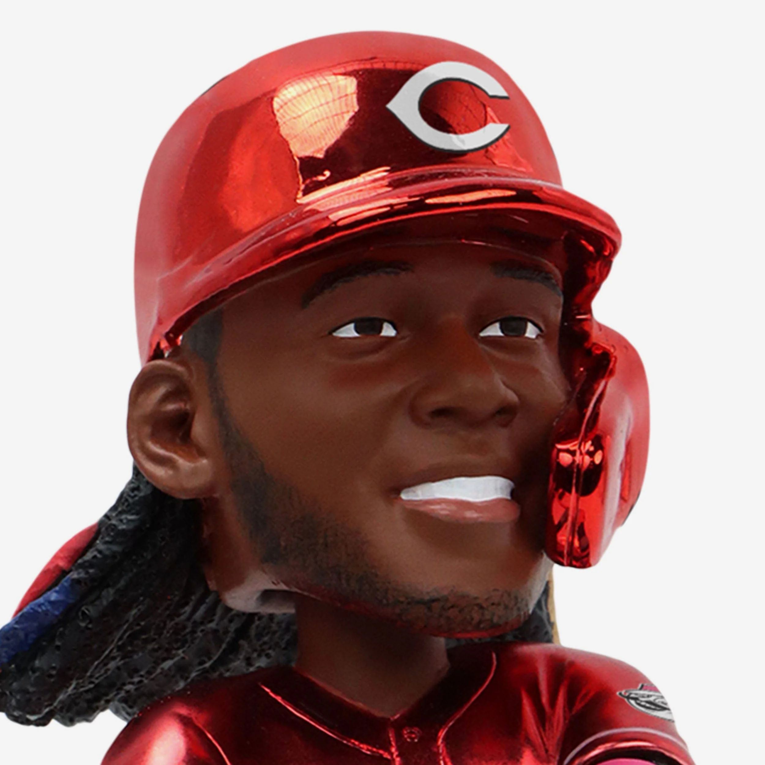 Elly De La Cruz Cincinnati Reds Electroplated Bobblehead - Image 2