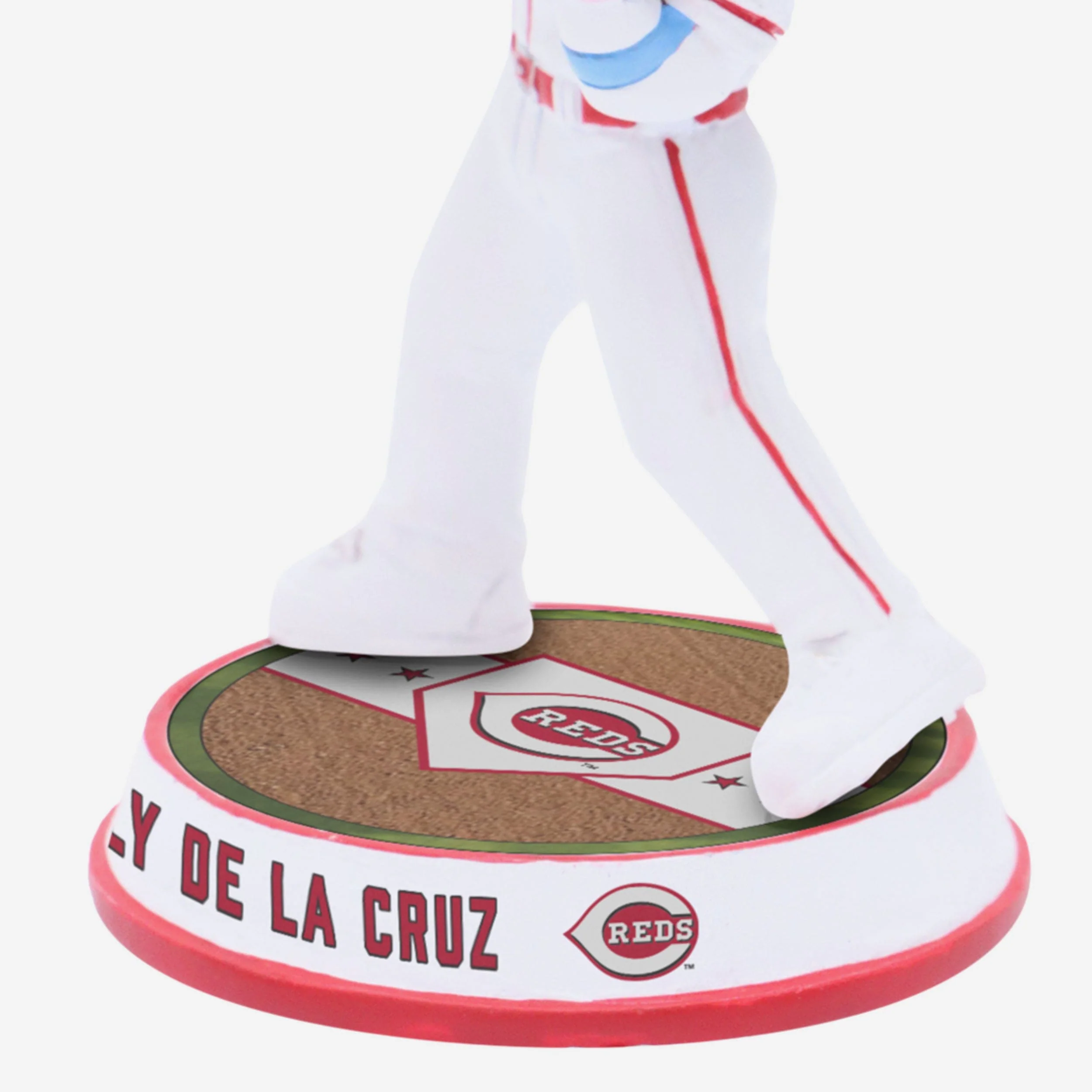 Elly De La Cruz Cincinnati Reds Field Stripe Mini Bighead Bobblehead - Image 3