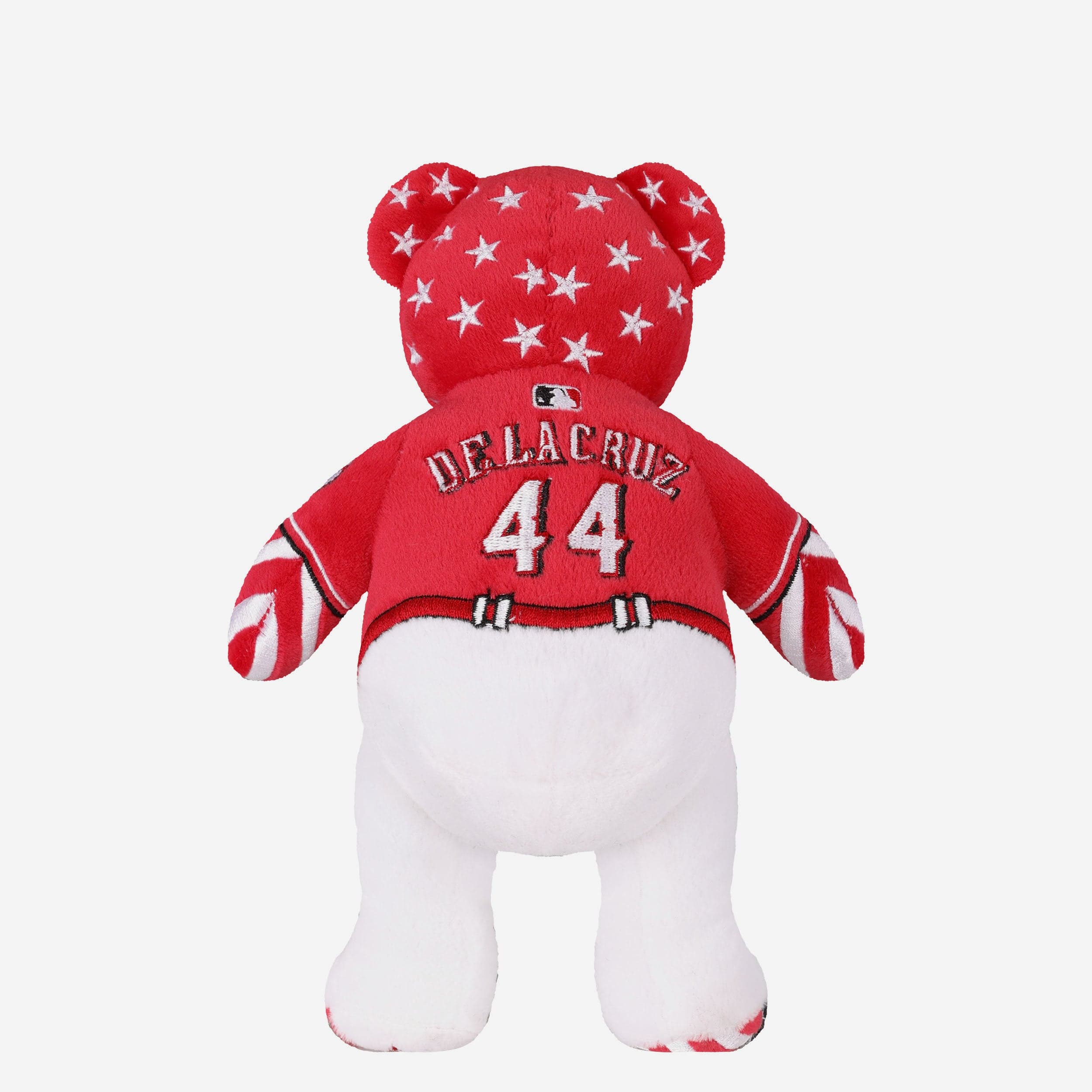 Elly De La Cruz Cincinnati Reds Independence Day Team Beans Embroidered Player Bear - Image 2