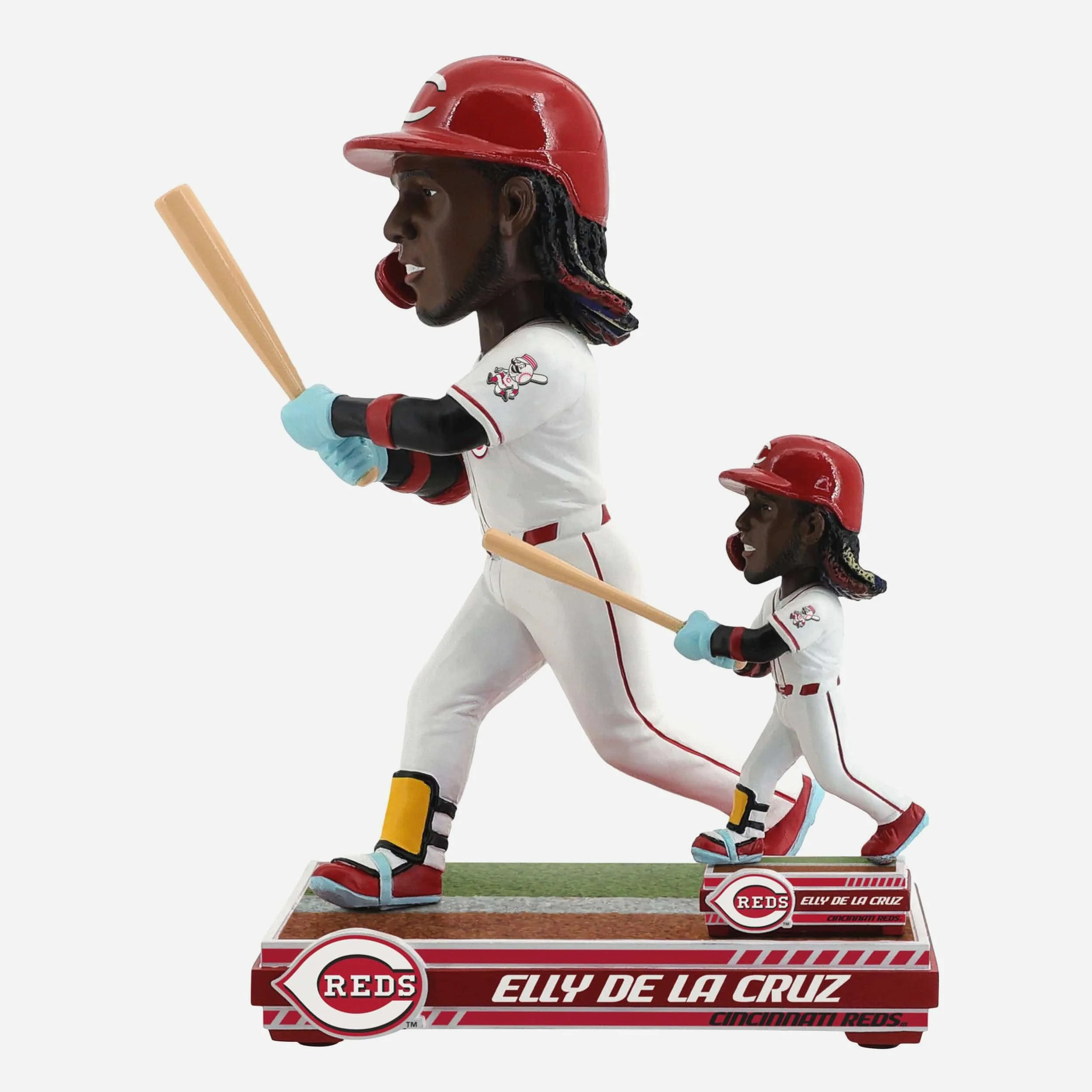 Elly De La Cruz Cincinnati Reds Magnetized Bobble Dubblz Bobblehead