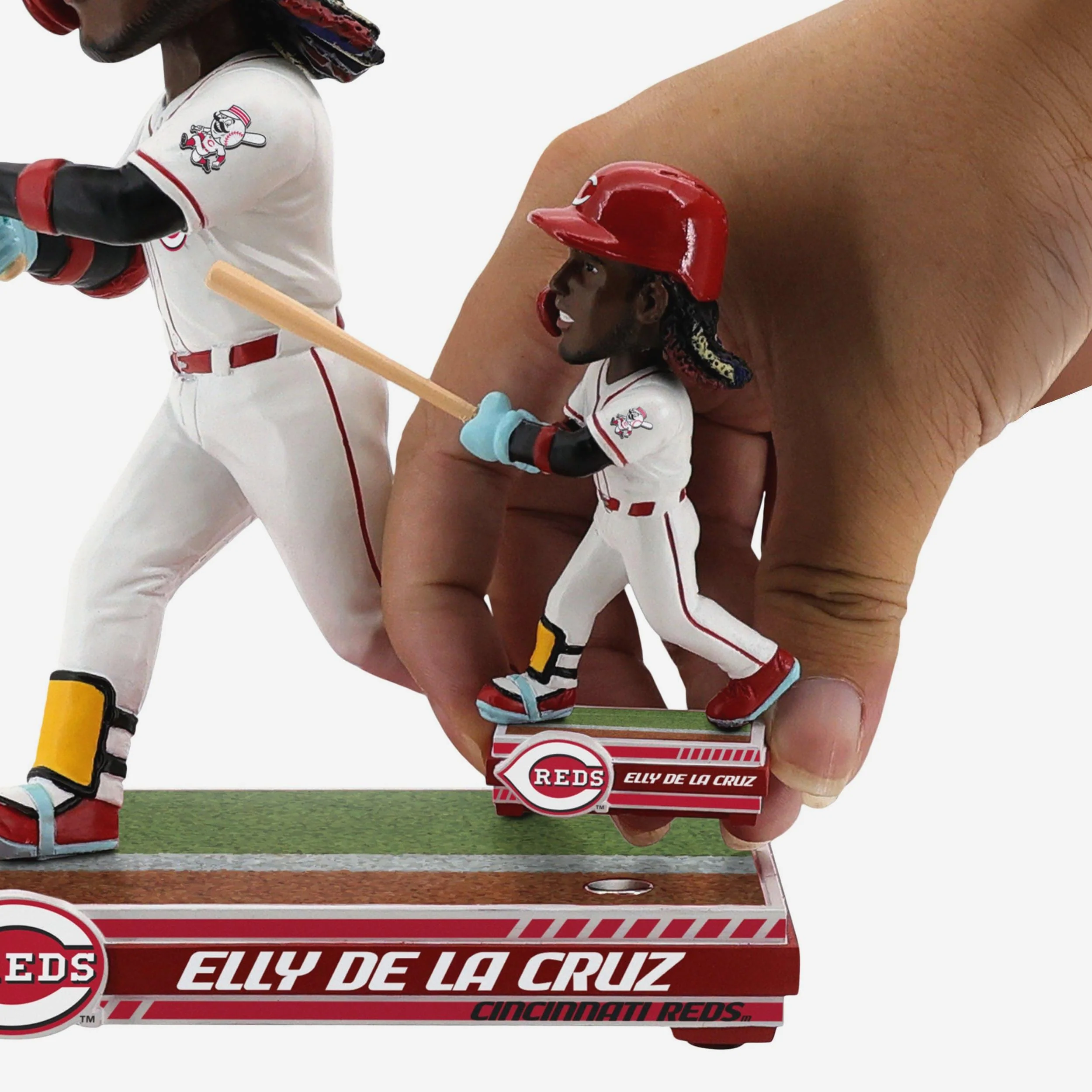 Elly De La Cruz Cincinnati Reds Magnetized Bobble Dubblz Bobblehead - Image 3