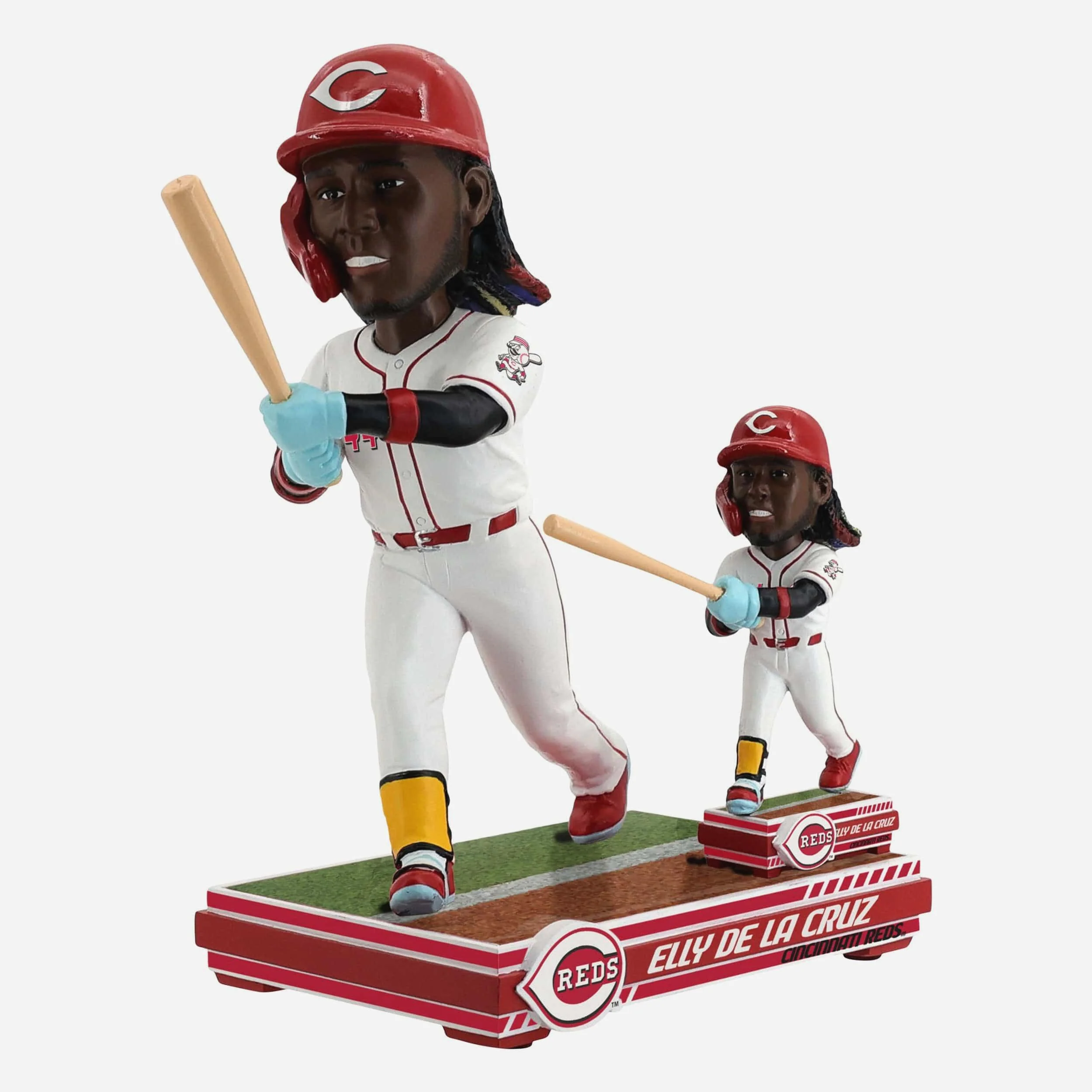 Elly De La Cruz Cincinnati Reds Magnetized Bobble Dubblz Bobblehead - Image 5