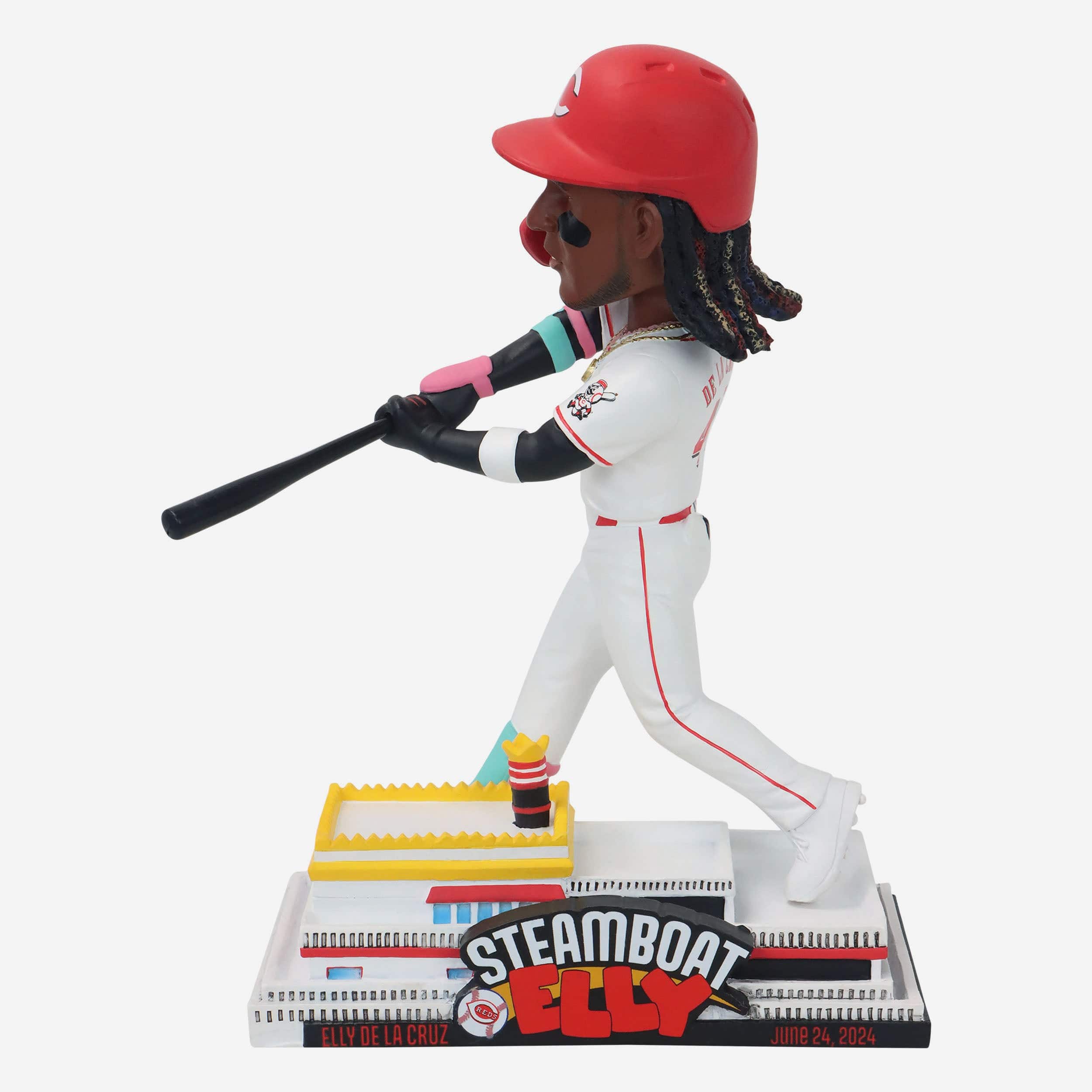 Elly De La Cruz Cincinnati Reds Steamboat Elly Home Run Bobblehead