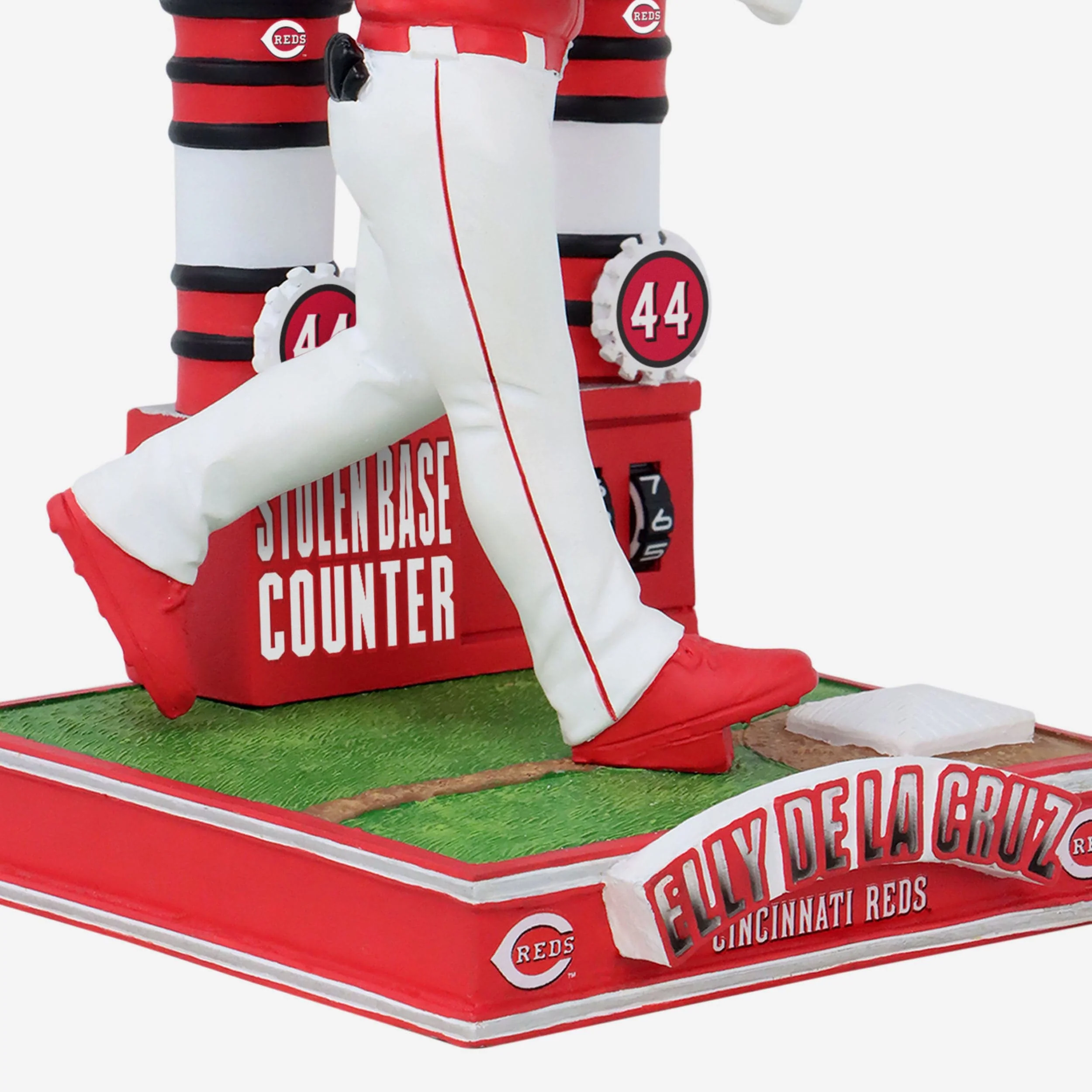 Elly De La Cruz Cincinnati Reds Stolen Base Counter Bobblehead - Image 3