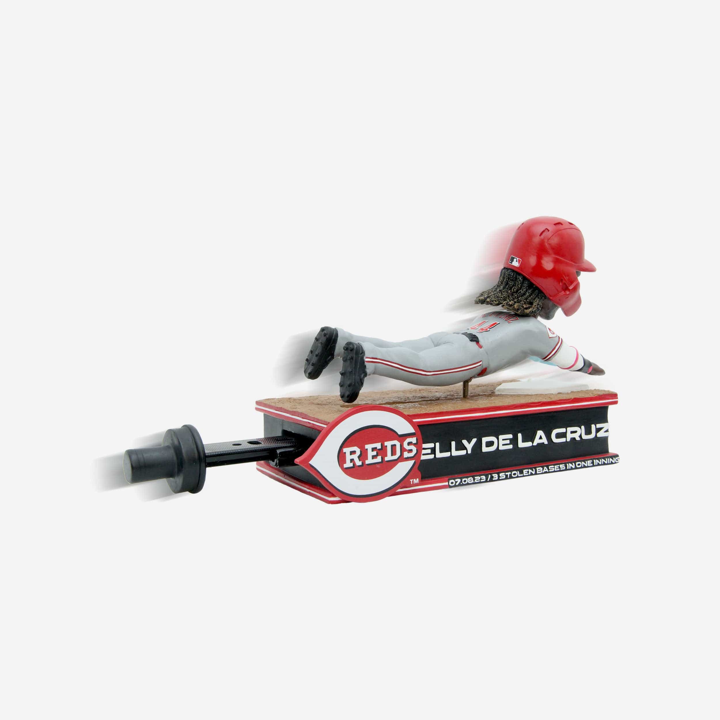 Elly De La Cruz Cincinnati Reds Stolen Base Trifecta Bobblehead - Image 3