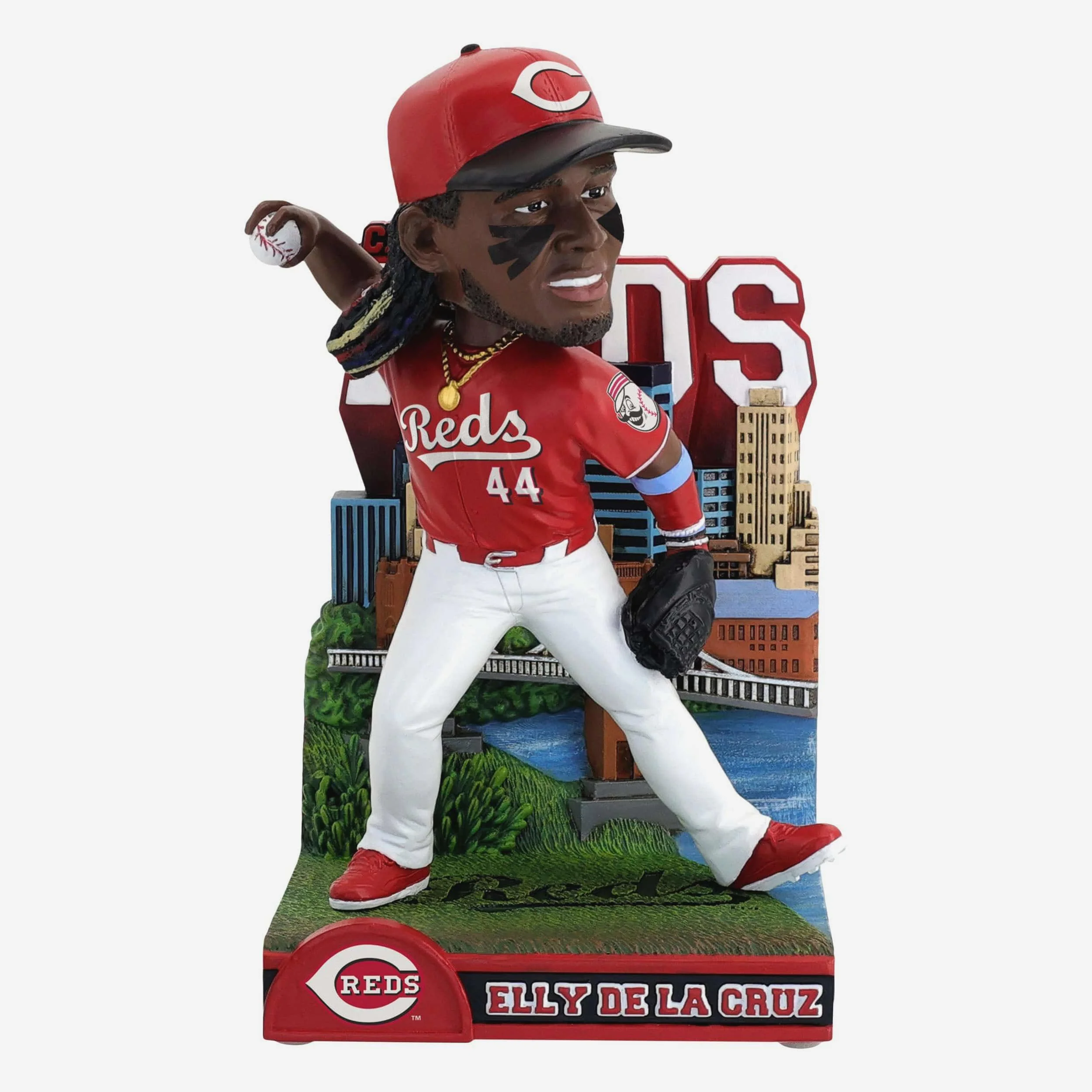 Elly De La Cruz Cincinnati Reds The Queen City Bobblehead