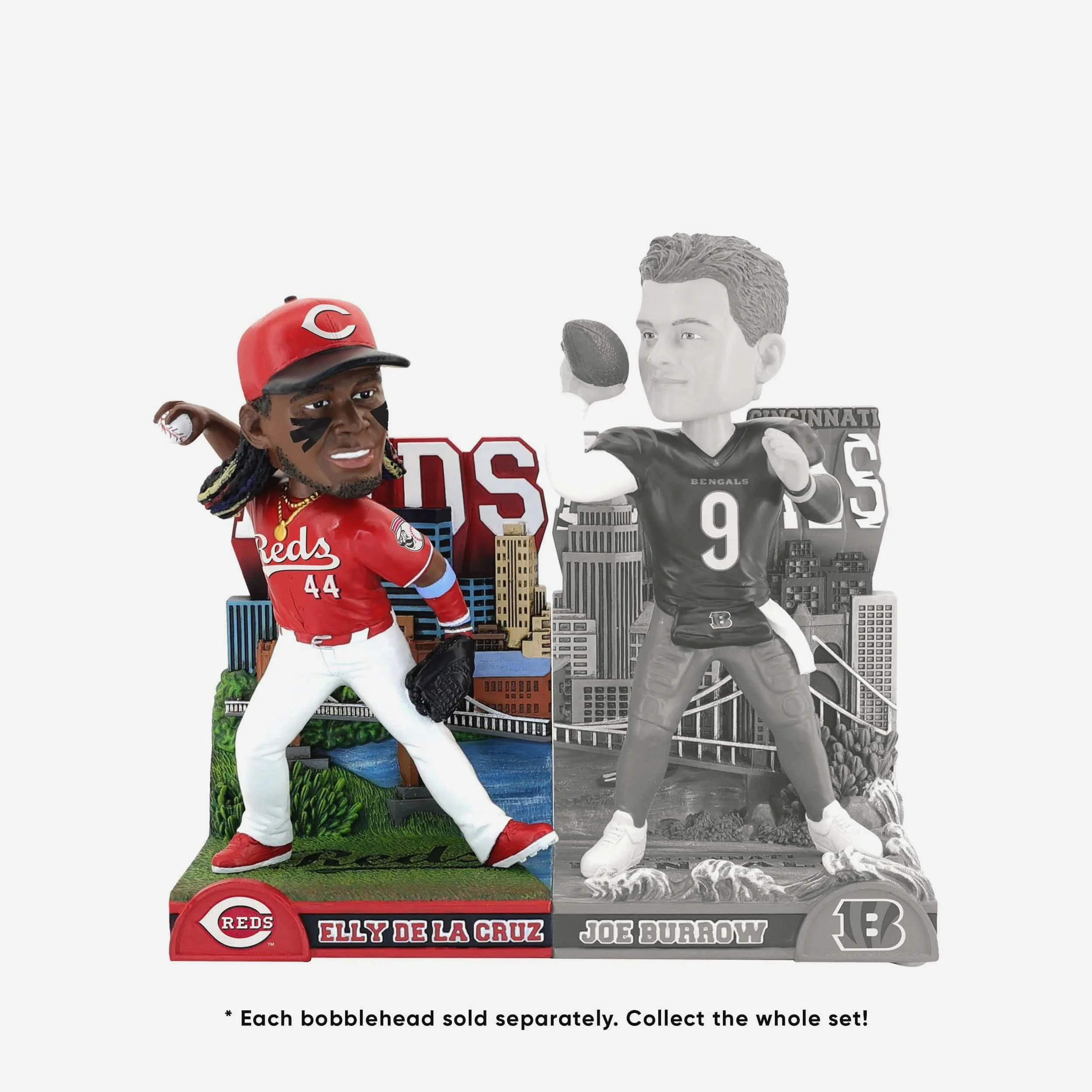 Elly De La Cruz Cincinnati Reds The Queen City Bobblehead - Image 6