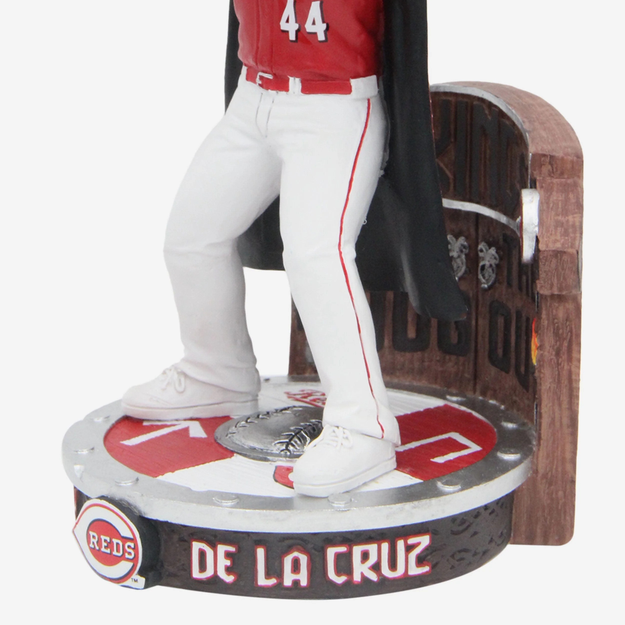 Elly De La Cruz Cincinnati Reds Viking Hat Lifting Bat Home Run Celebration Bobblehead - Image 3