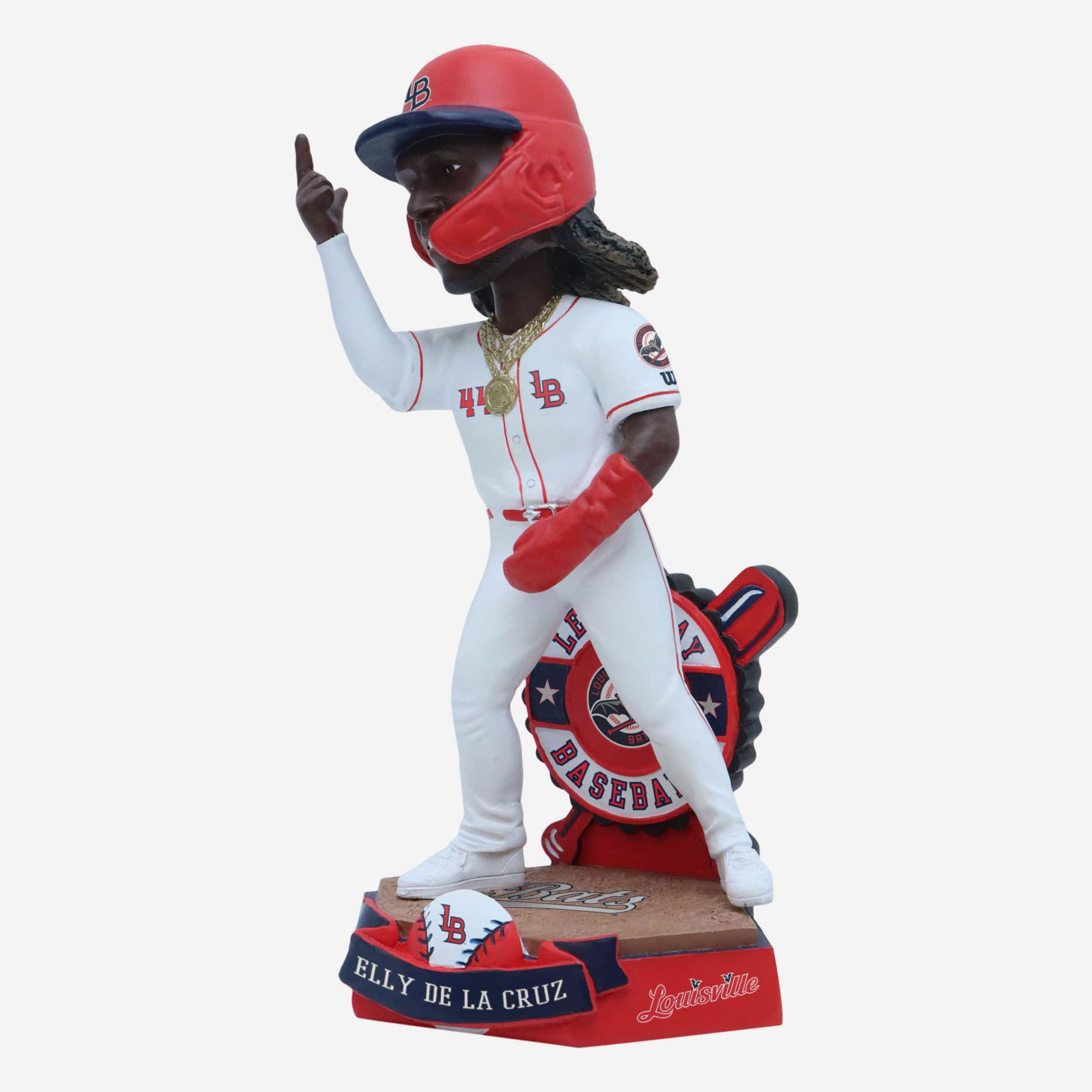 Elly De La Cruz Louisville Bats Minor League Bobblehead - Image 4