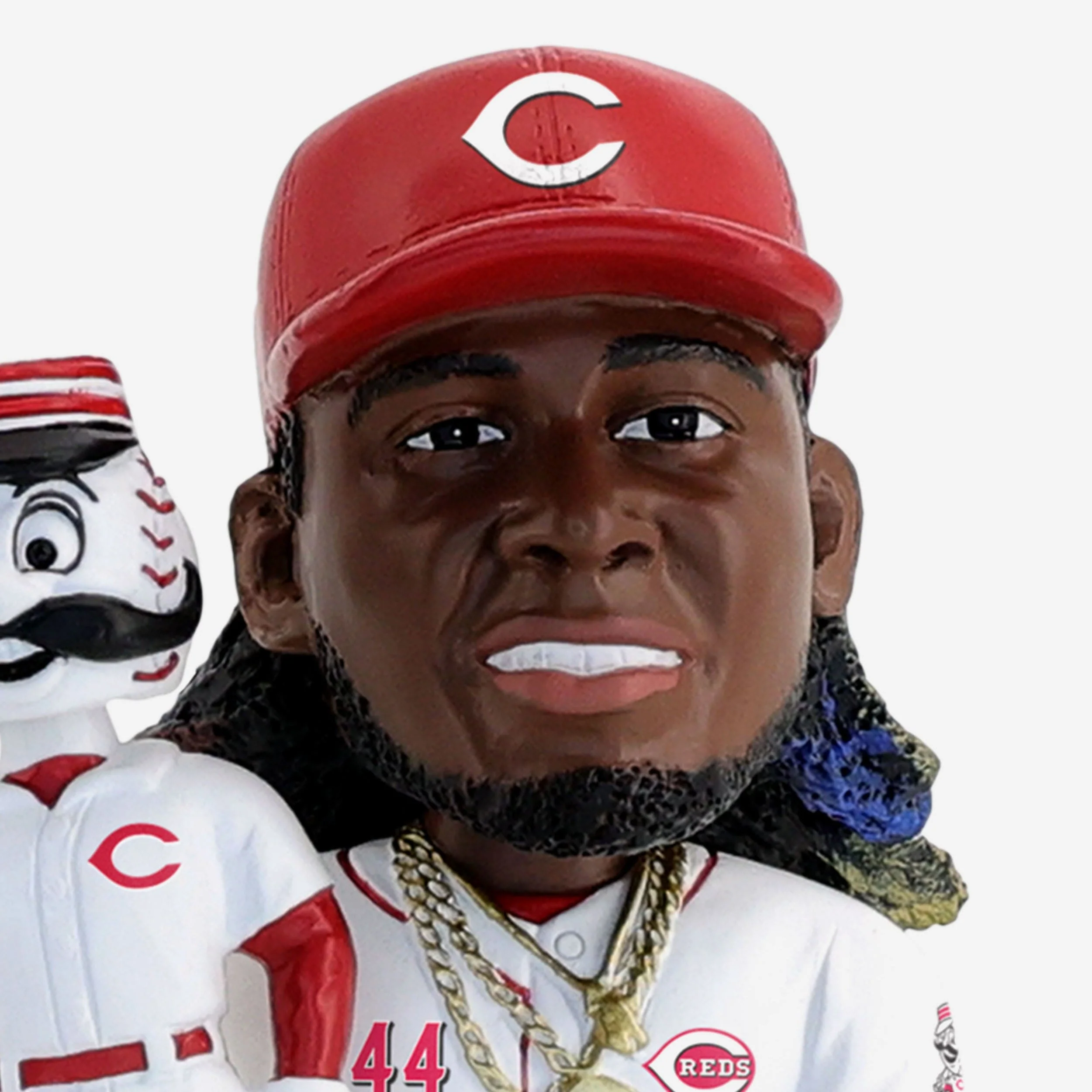 Elly De la Cruz & Mr Redlegs Cincinnati Reds Bobble Dubblz Friendz Bobblehead - Image 2