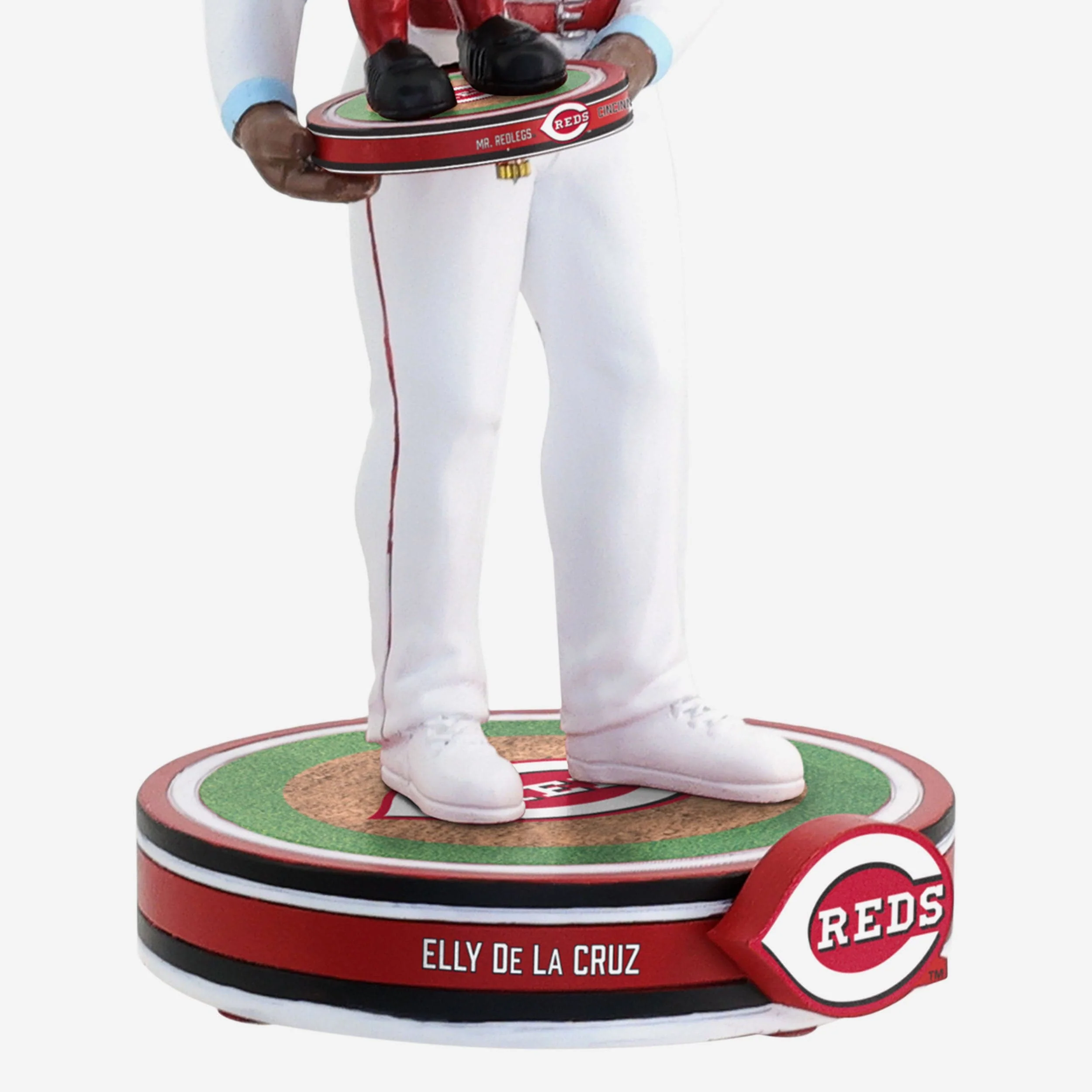 Elly De la Cruz & Mr Redlegs Cincinnati Reds Bobble Dubblz Friendz Bobblehead - Image 3
